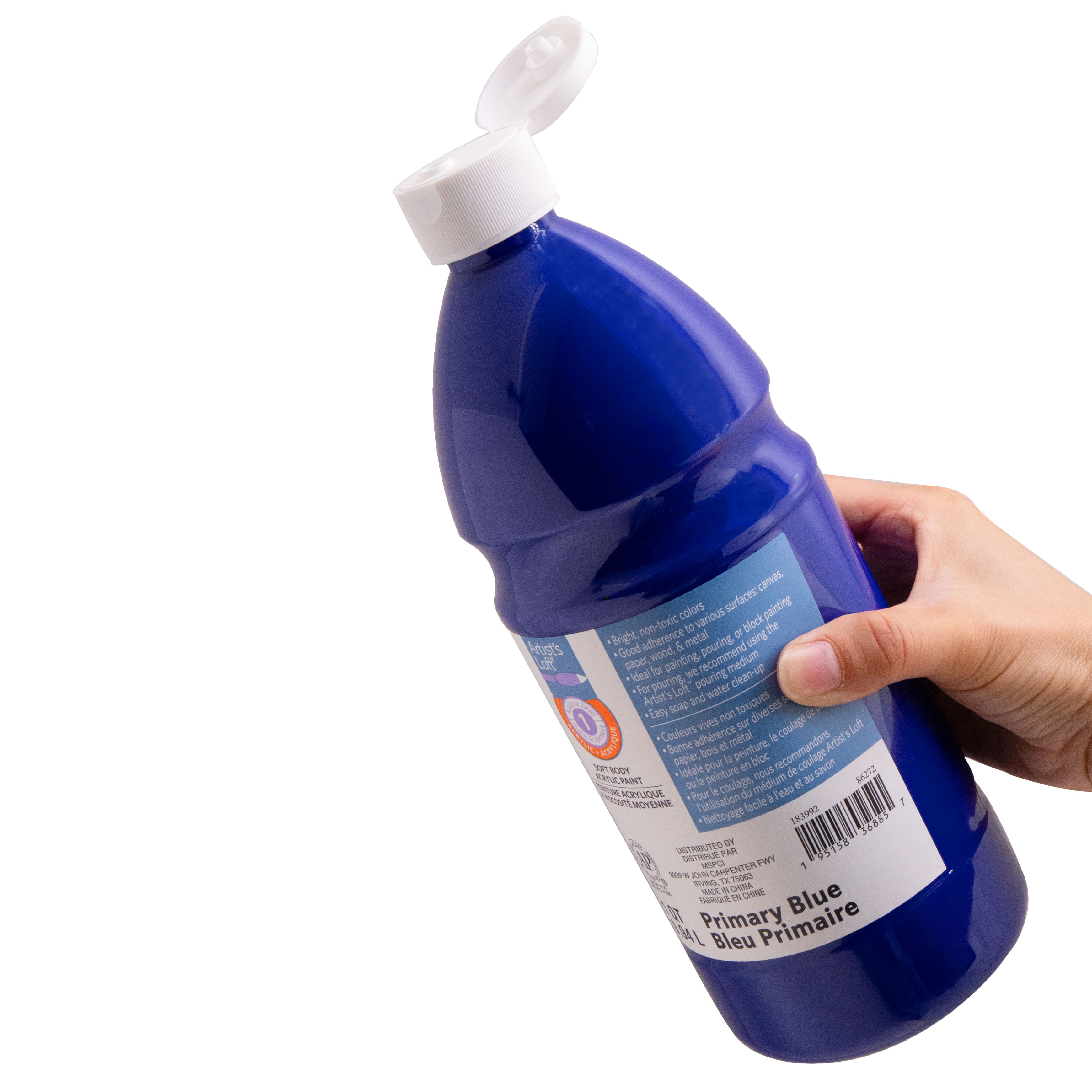 Peinture acrylique à viscosité moyenne d'Artist's Loft, 946 ml