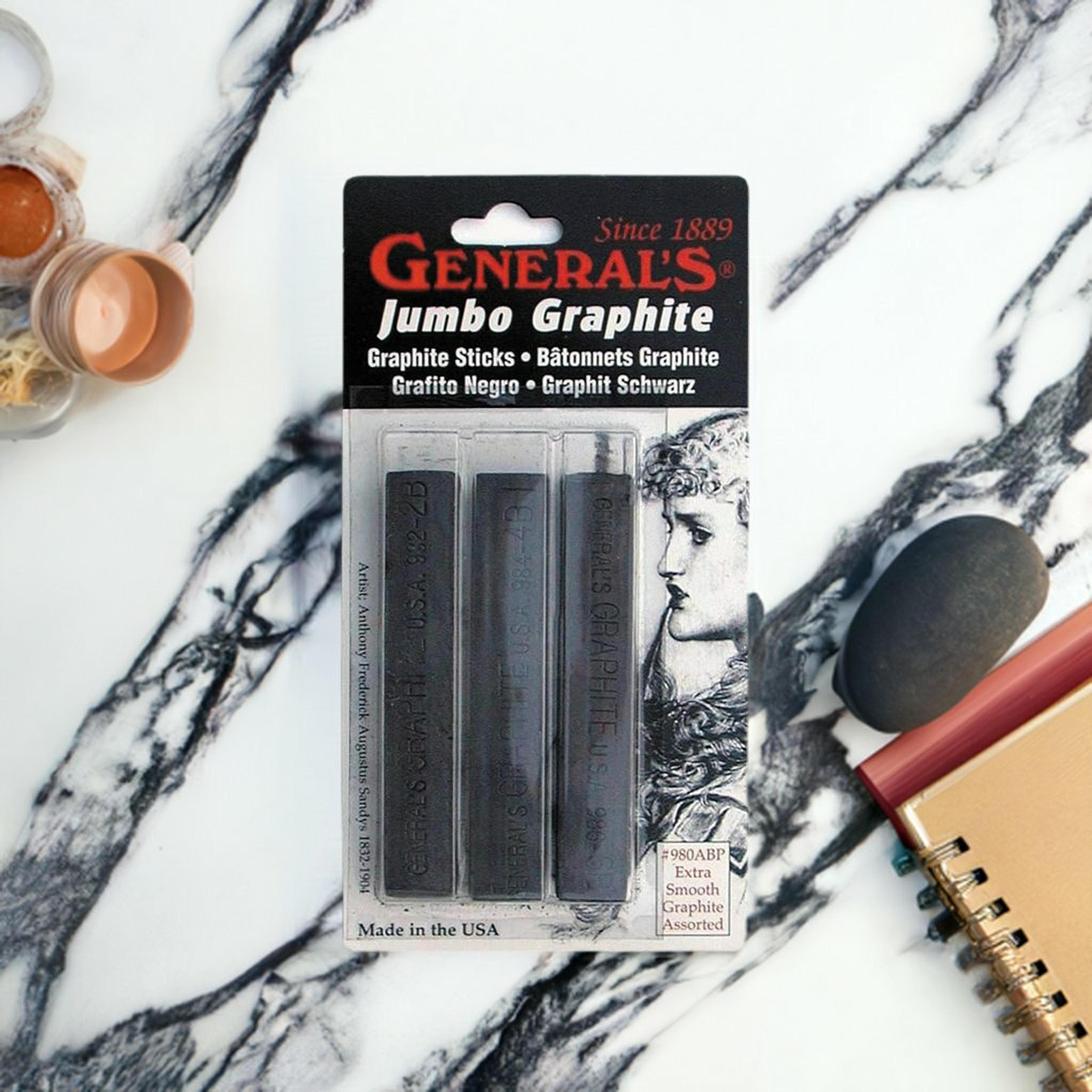 General&#x27;s&#xAE; Jumbo Graphite Stick Set, 3ct.