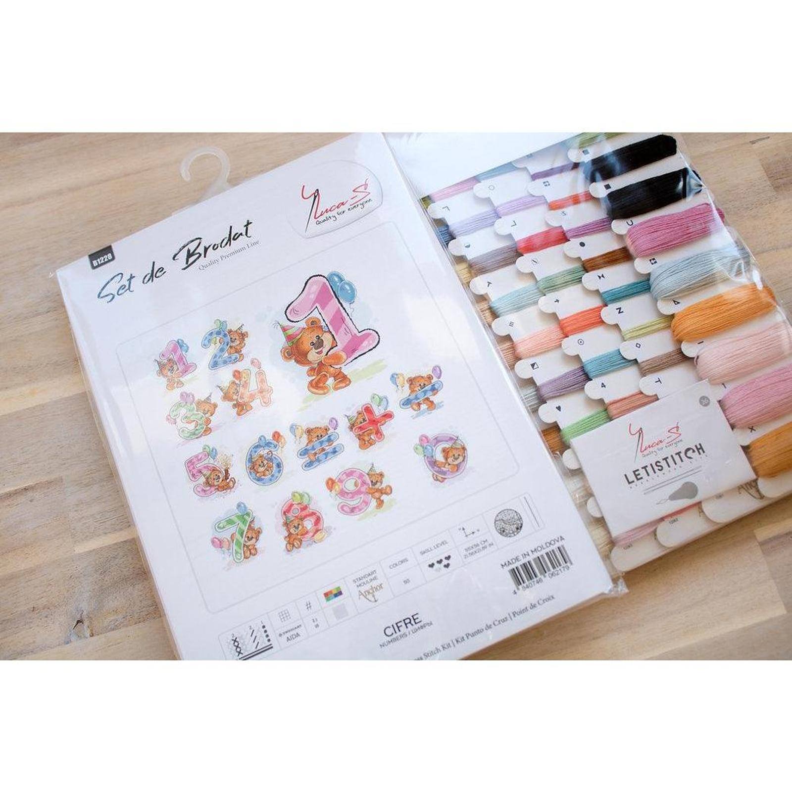 Luca-s Numbers Counted Cross Stitch Kit