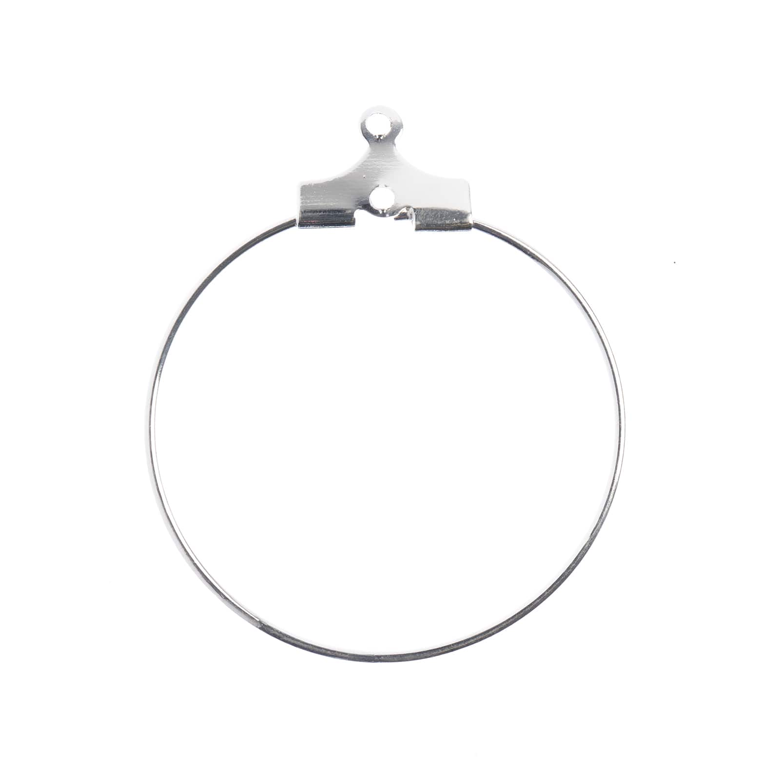 John Bead 25mm Earring Hoops, 12ct.