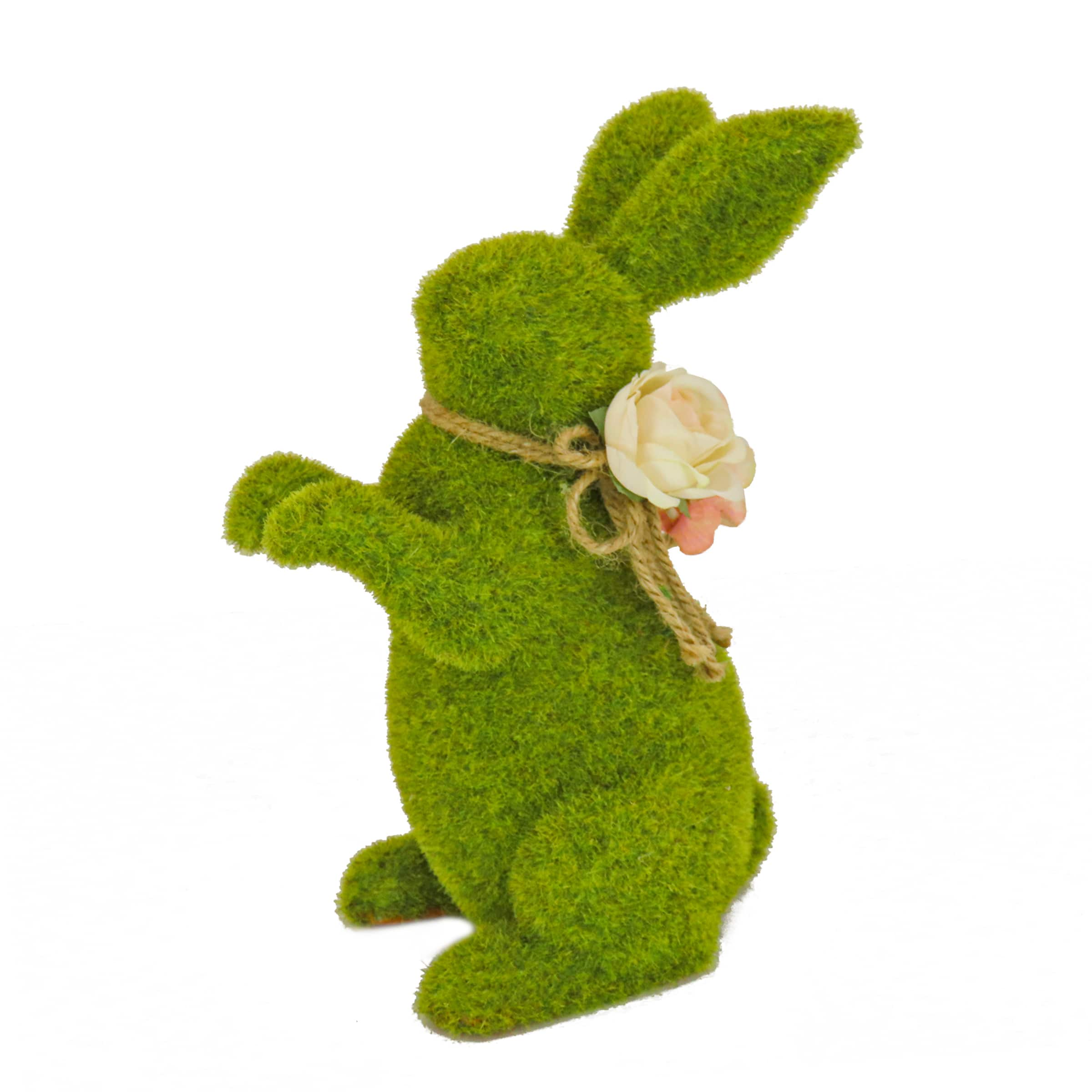 Giant moss covered easter bunny high quality