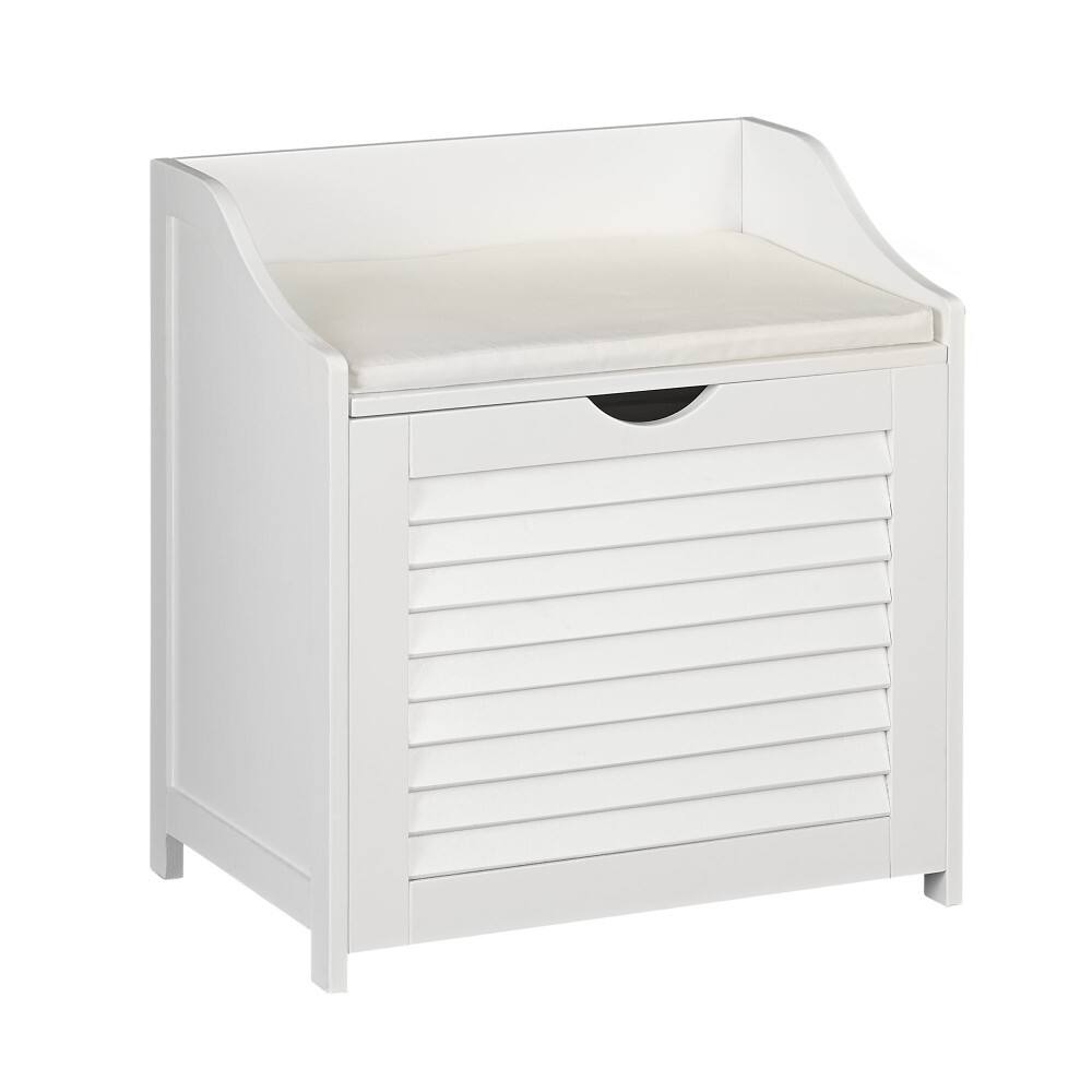 Household Essentials Single-Load Cabinet Hamper Seat