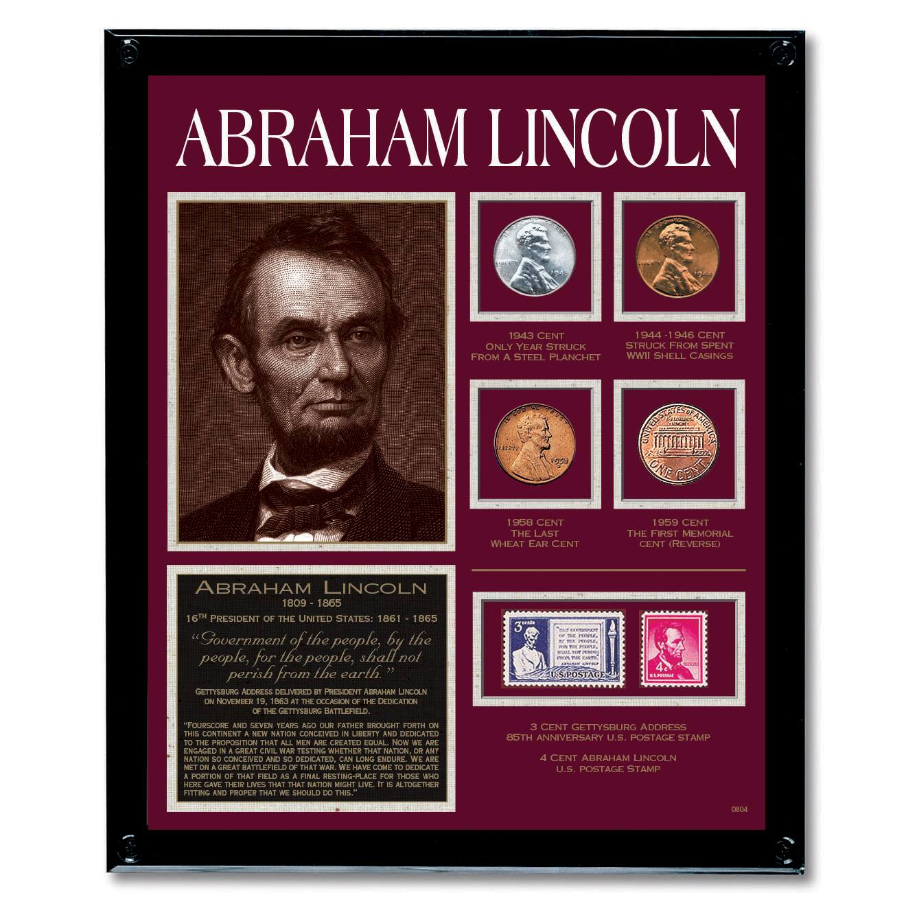 Lincoln Framed Tribute Collection