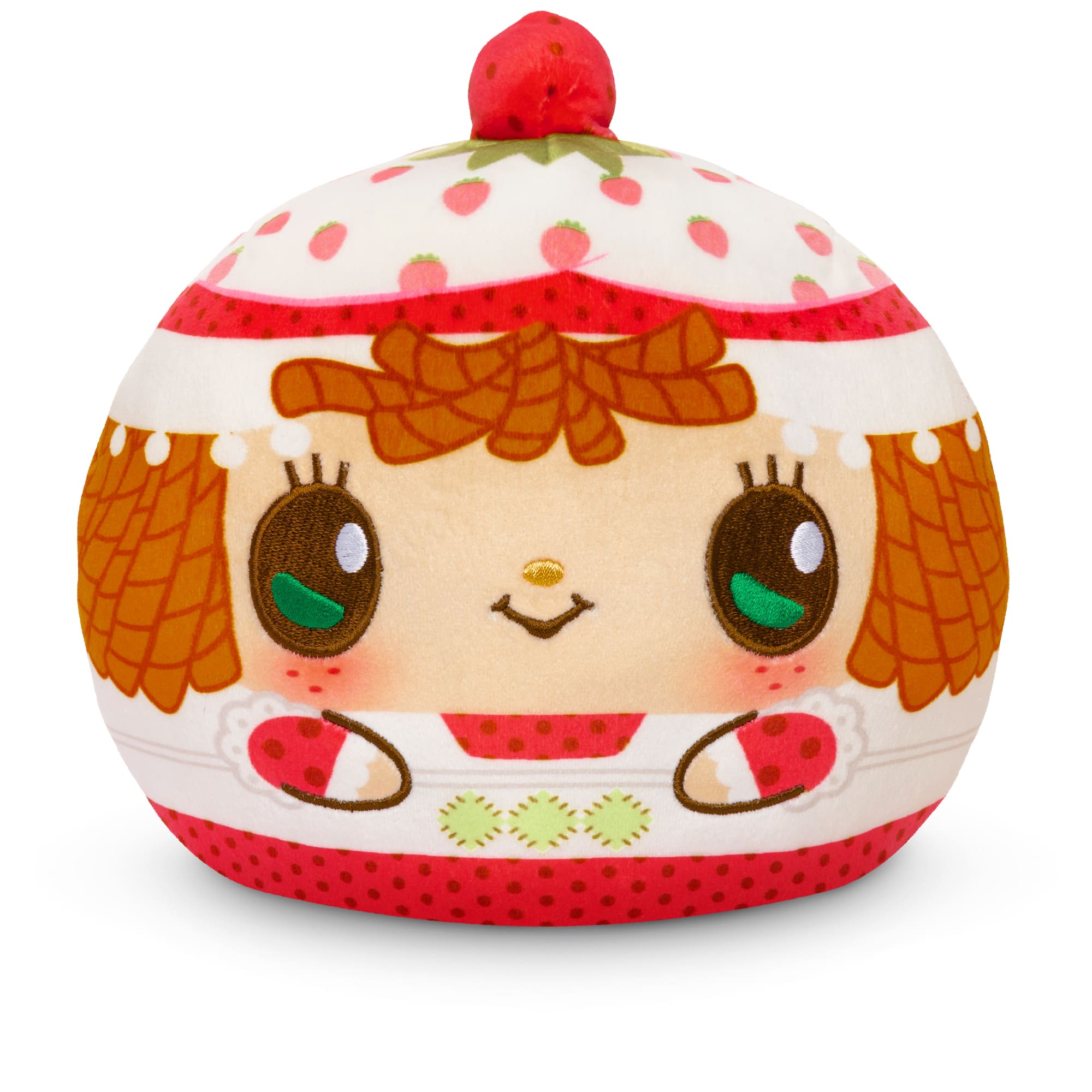 TeeTurtle 4&#x22; Strawberry Shortcake &#x26; Custard Scented Reversible Plushie