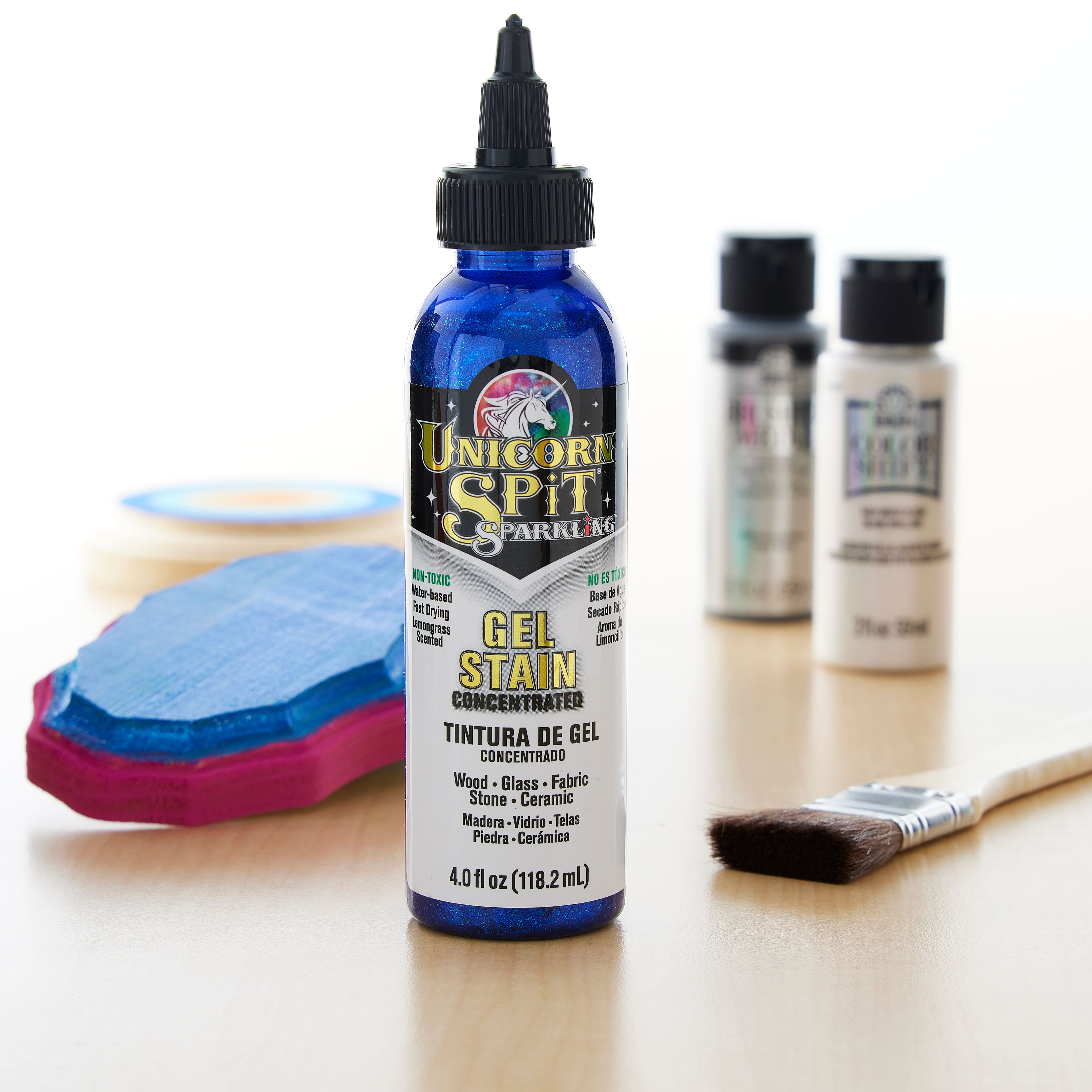 6 Pack: Unicorn SPiT® Sparkling Gel Stain & Glaze