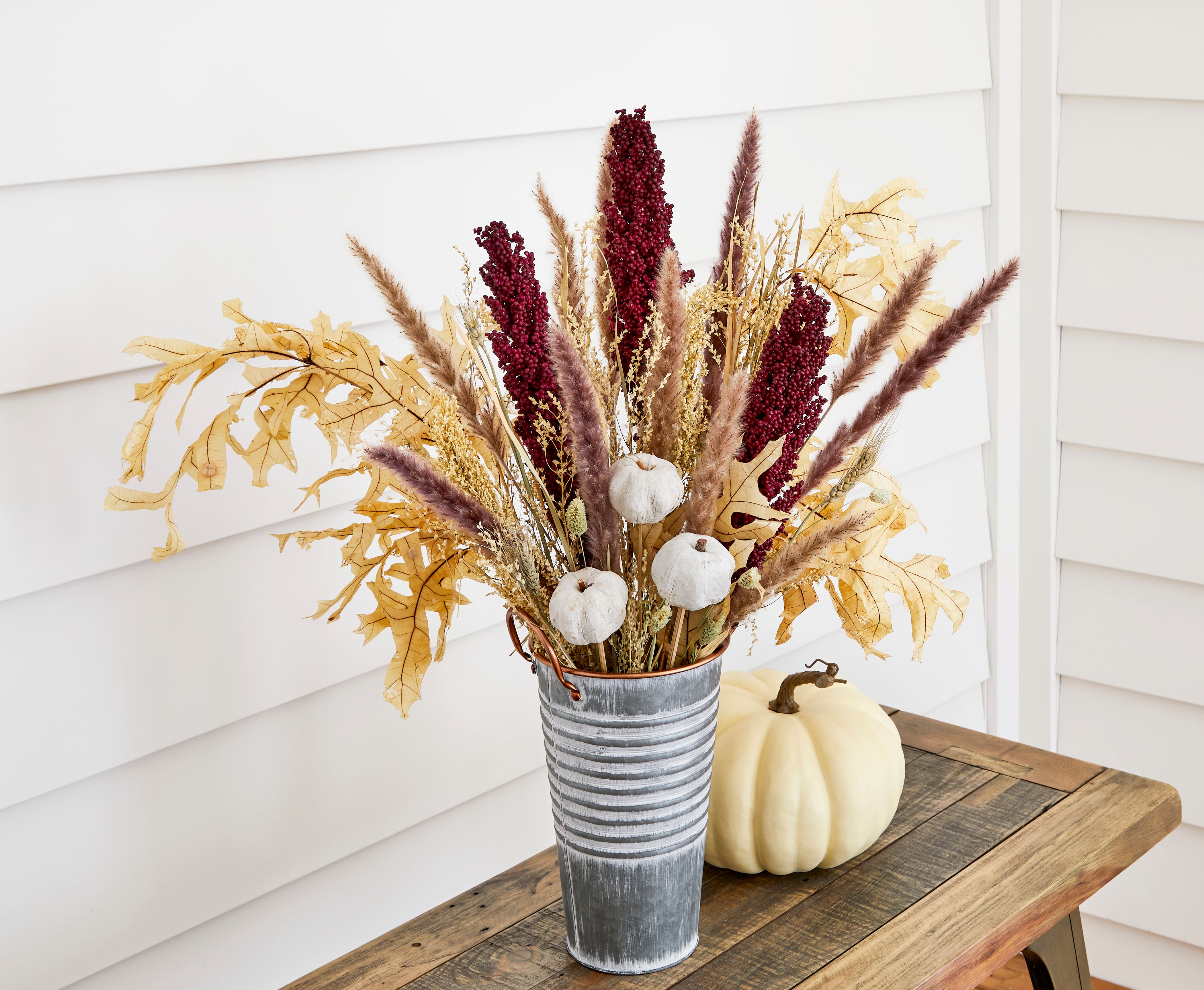 Dried Flower Arrangements For Dining Room Table