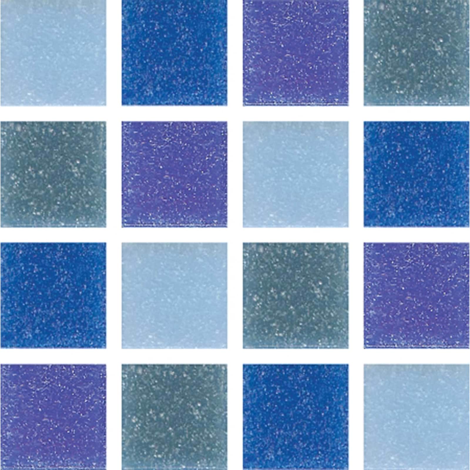Mosaic Mercantile Mini Italian Glass Tile, 1/2lb.