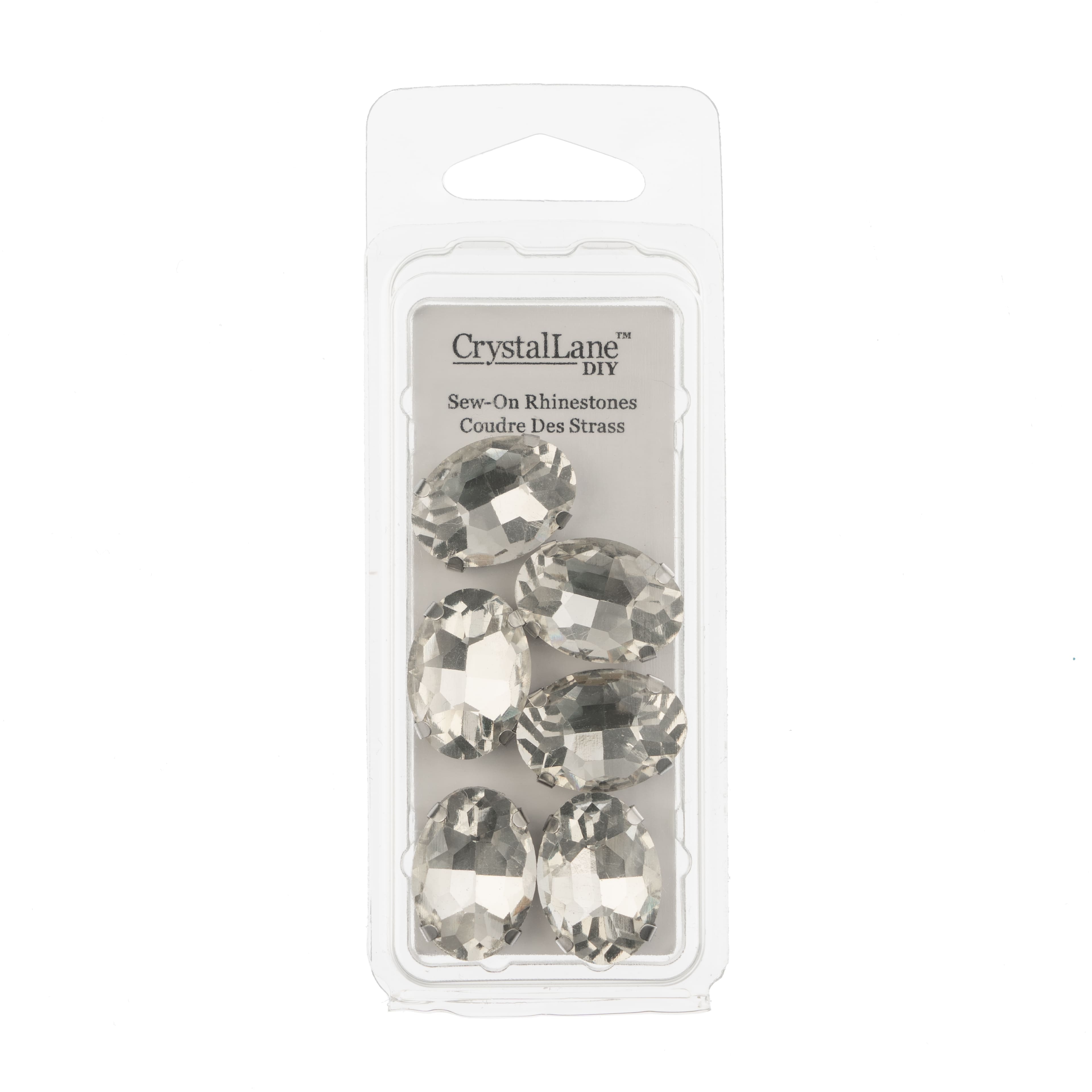 John Bead Crystal Lane 18mm Sew-On Rhinestones, 6ct.
