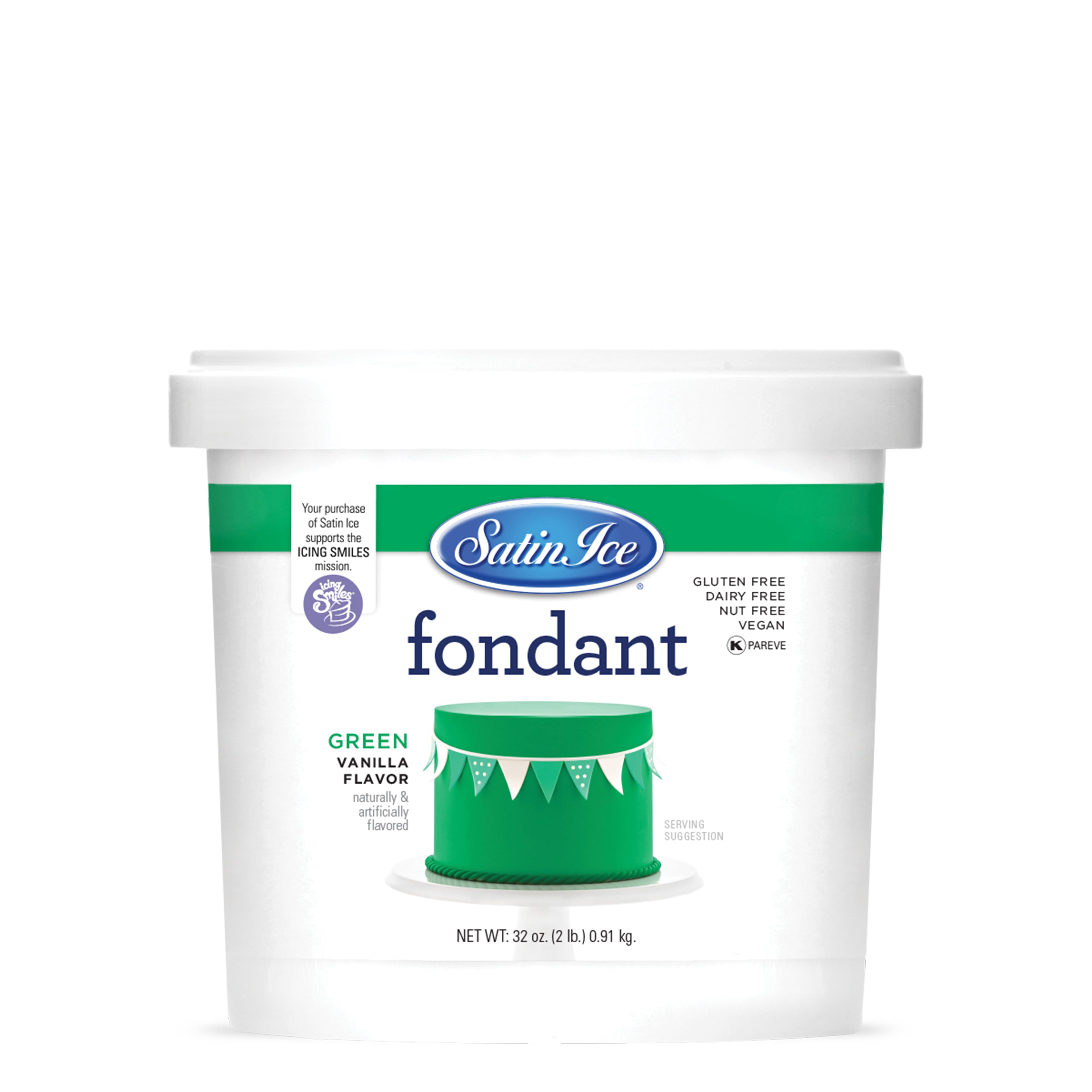 Satin Ice&#x2122; Professional&#x27;s Choice Fondant, 2lb.