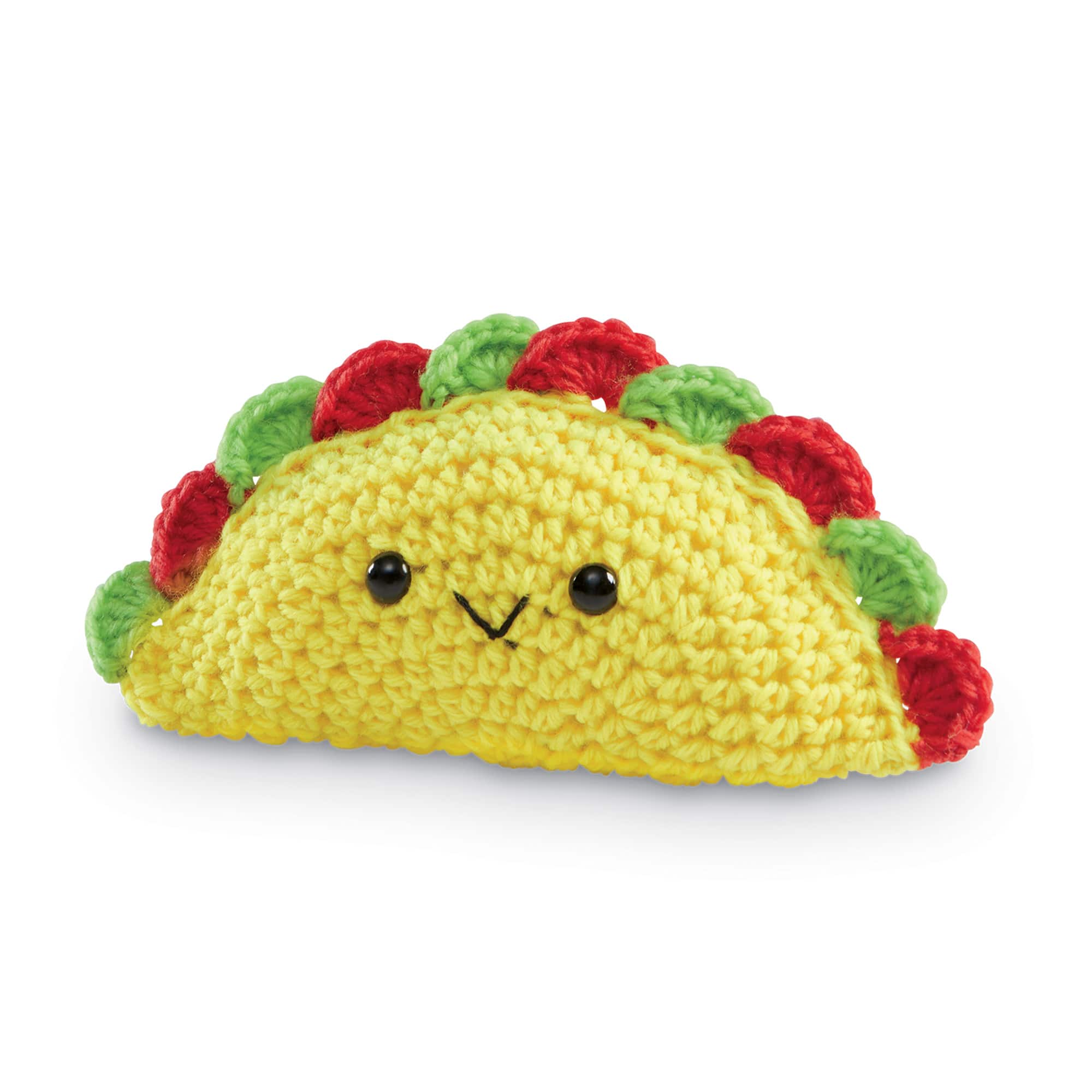 6 Pack: Intermediate Taco Amigurumi Crochet Kit by Loops & Threads®