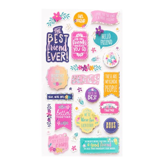 Besties Stickers by Recollections™ | Michaels