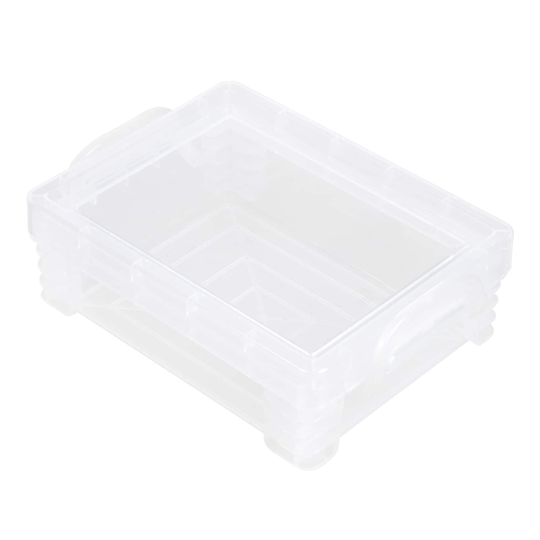 Crayon Box Storage Containers - Clear Crayon Case - Plastic Crayon