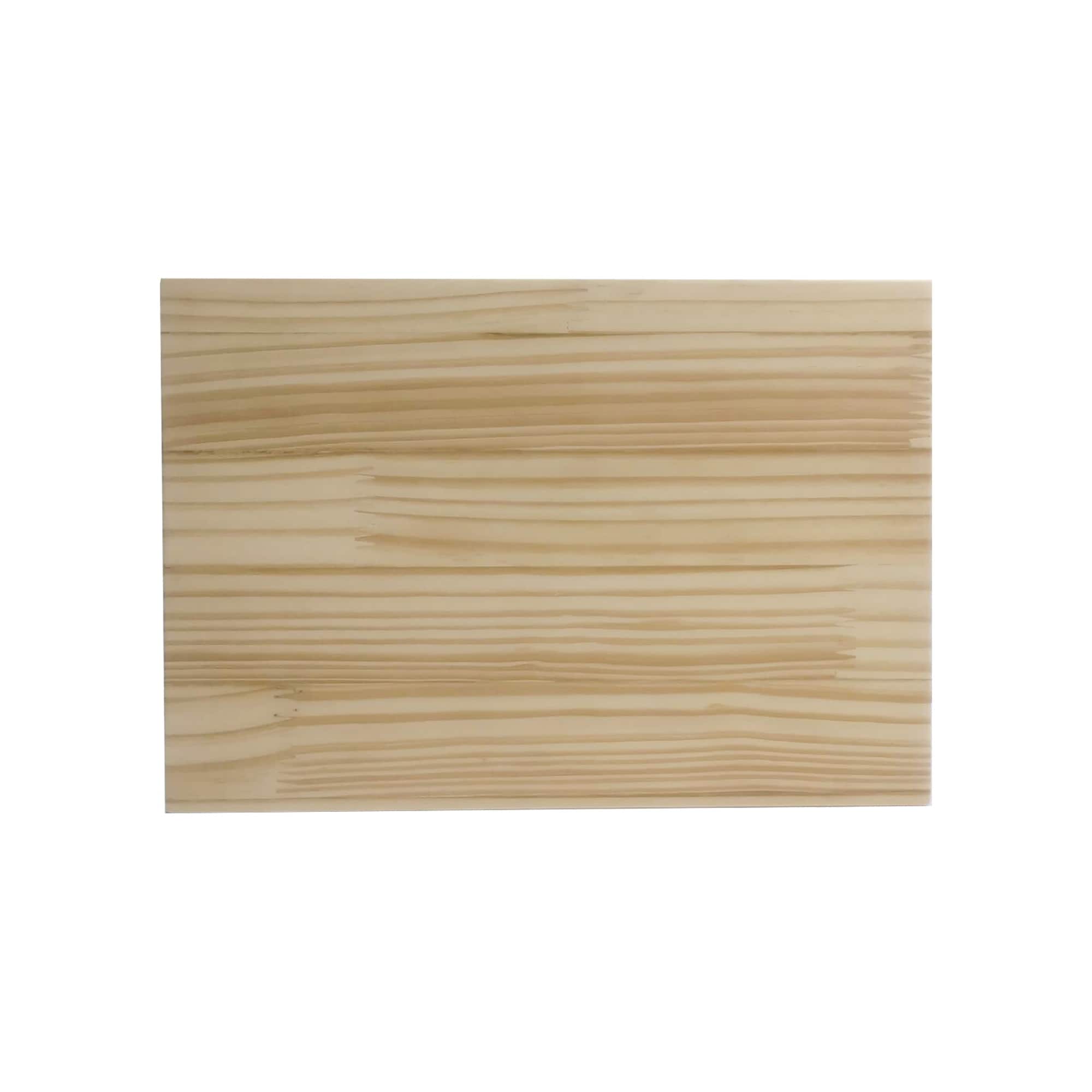 6 Pack: 13" Unfinished Wooden Step Stool by Make Market®