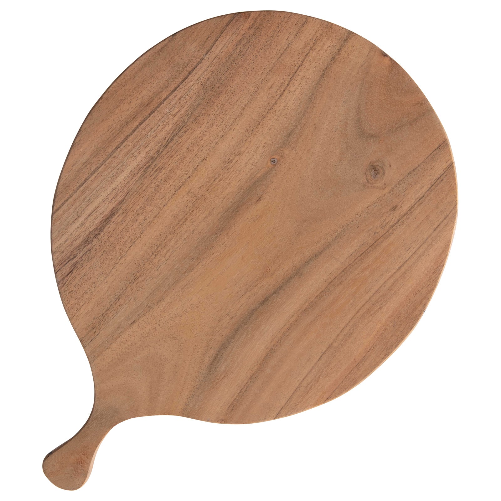 Hello Honey® 13.75" Round Acacia Wood Cheese/Cutting Board with Handle