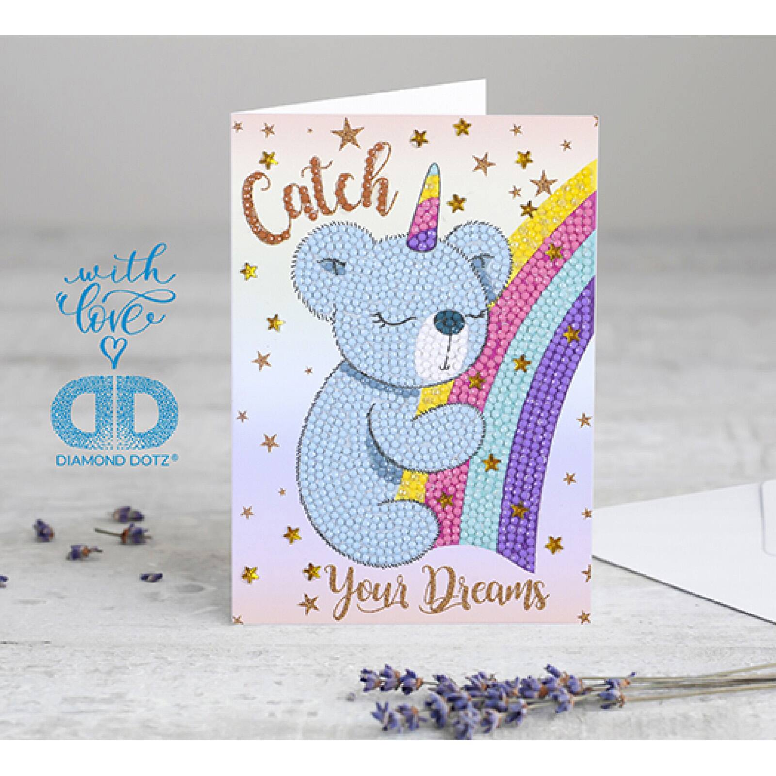 Diamond Dotz&#xAE; Catch Your Dreams Diamond Painting Card Kit