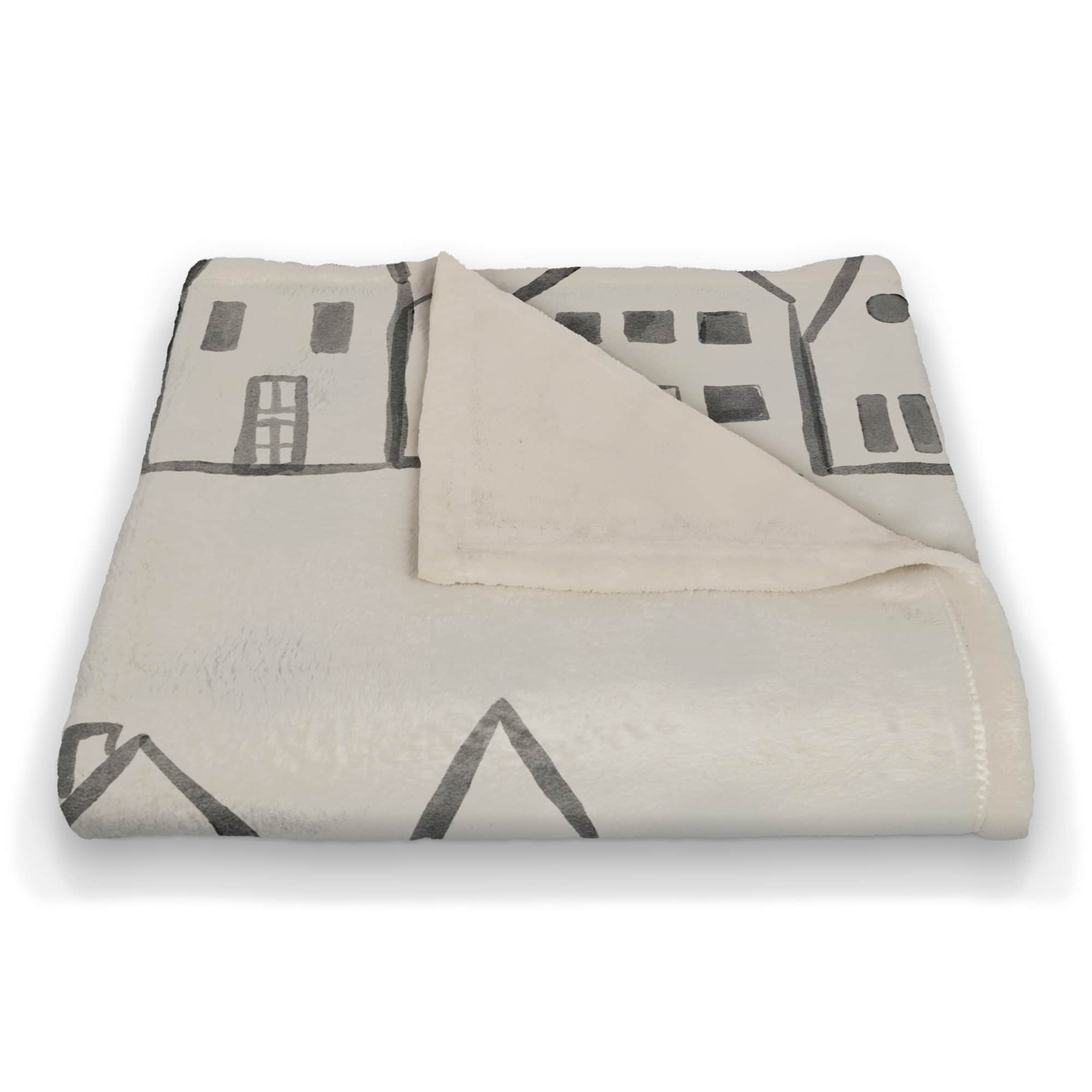 There's No Place like Home 50" x 60" Coral Fleece Blanket