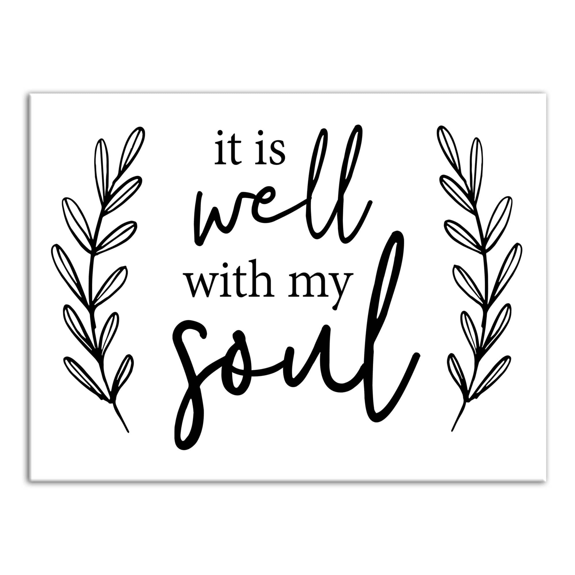 It Is Well With My Soul Canvas Art Michaels