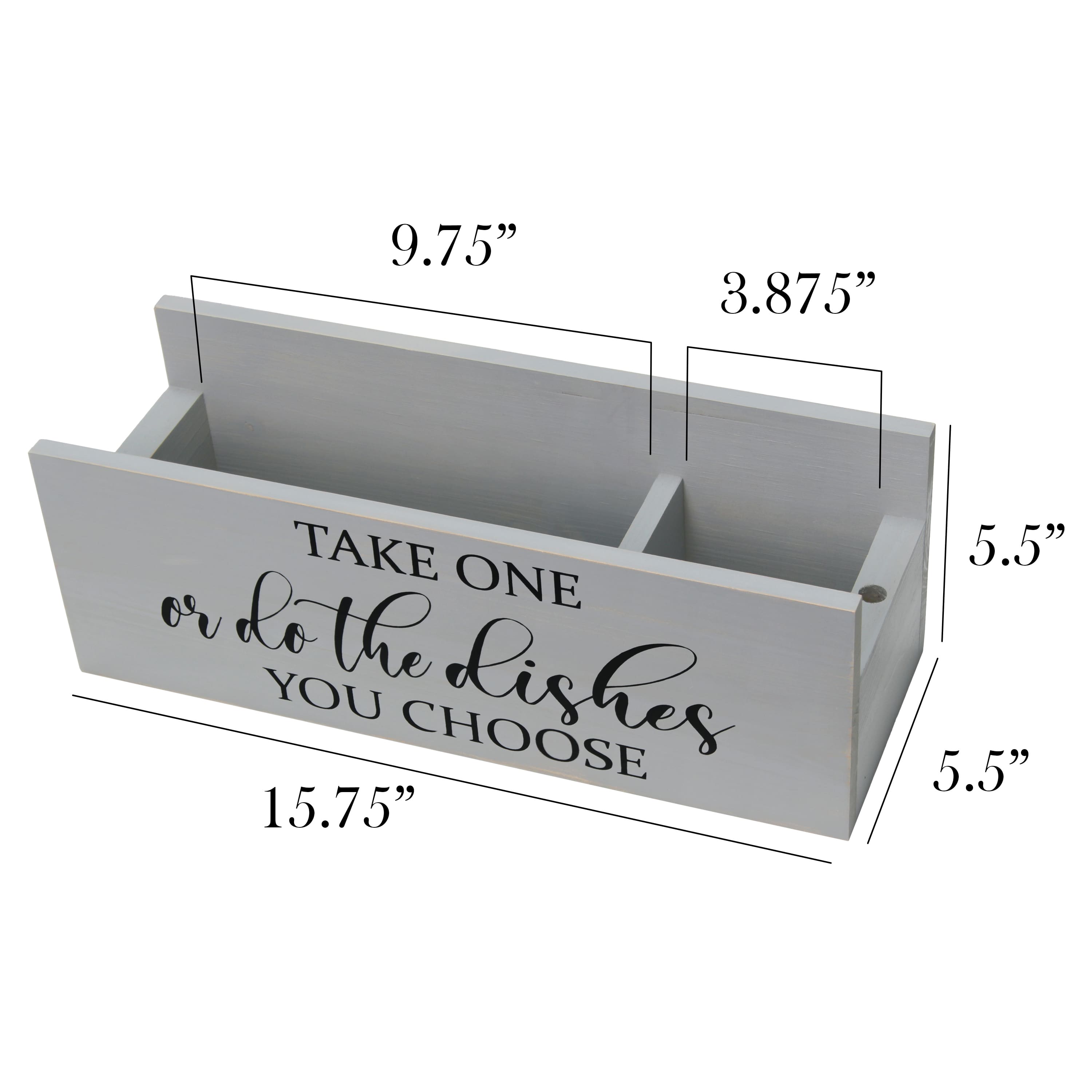 Elegant Designs 15.75&#x22; Kitchen Organizer