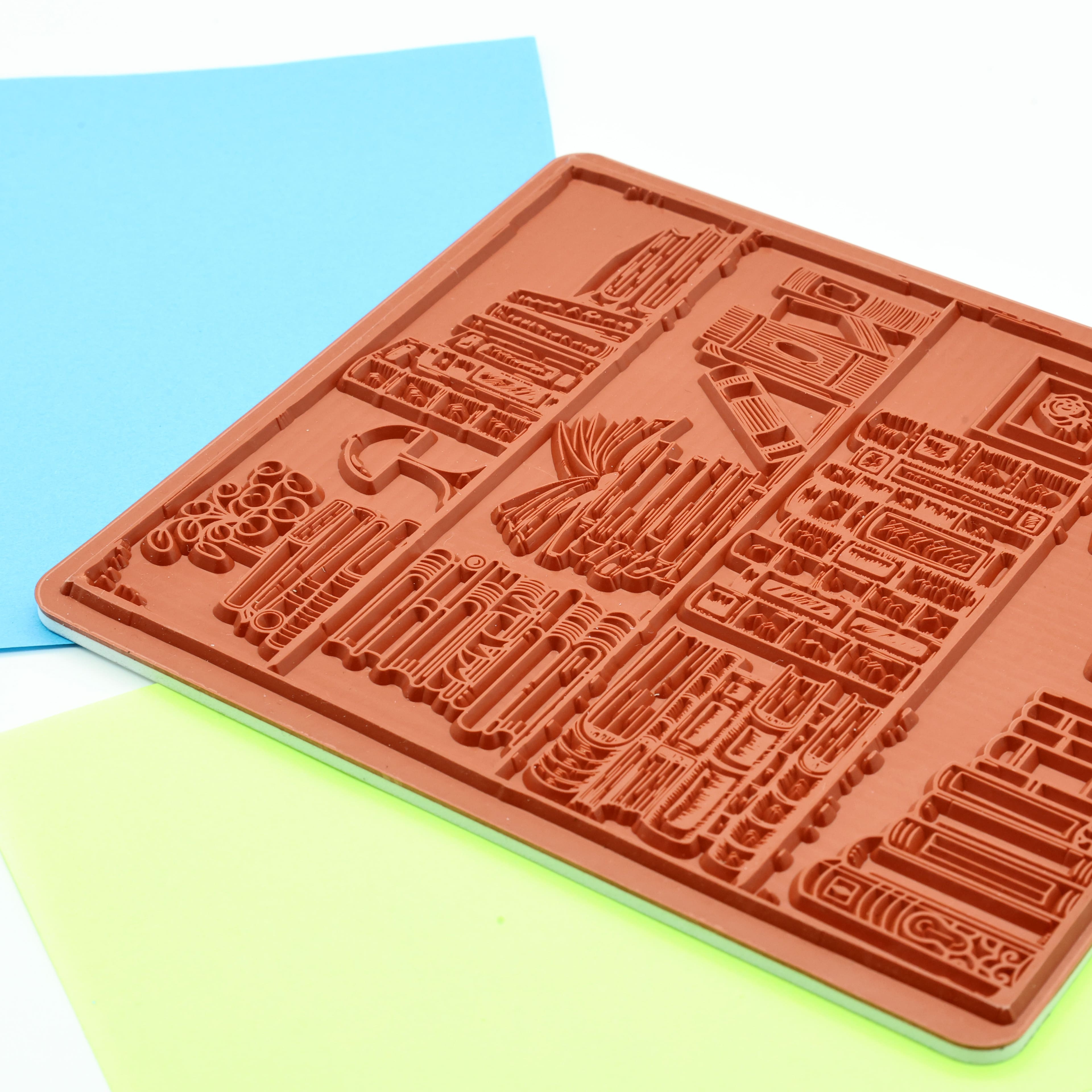 Full Book Shelf Cling Stamp by Recollections&#x2122;