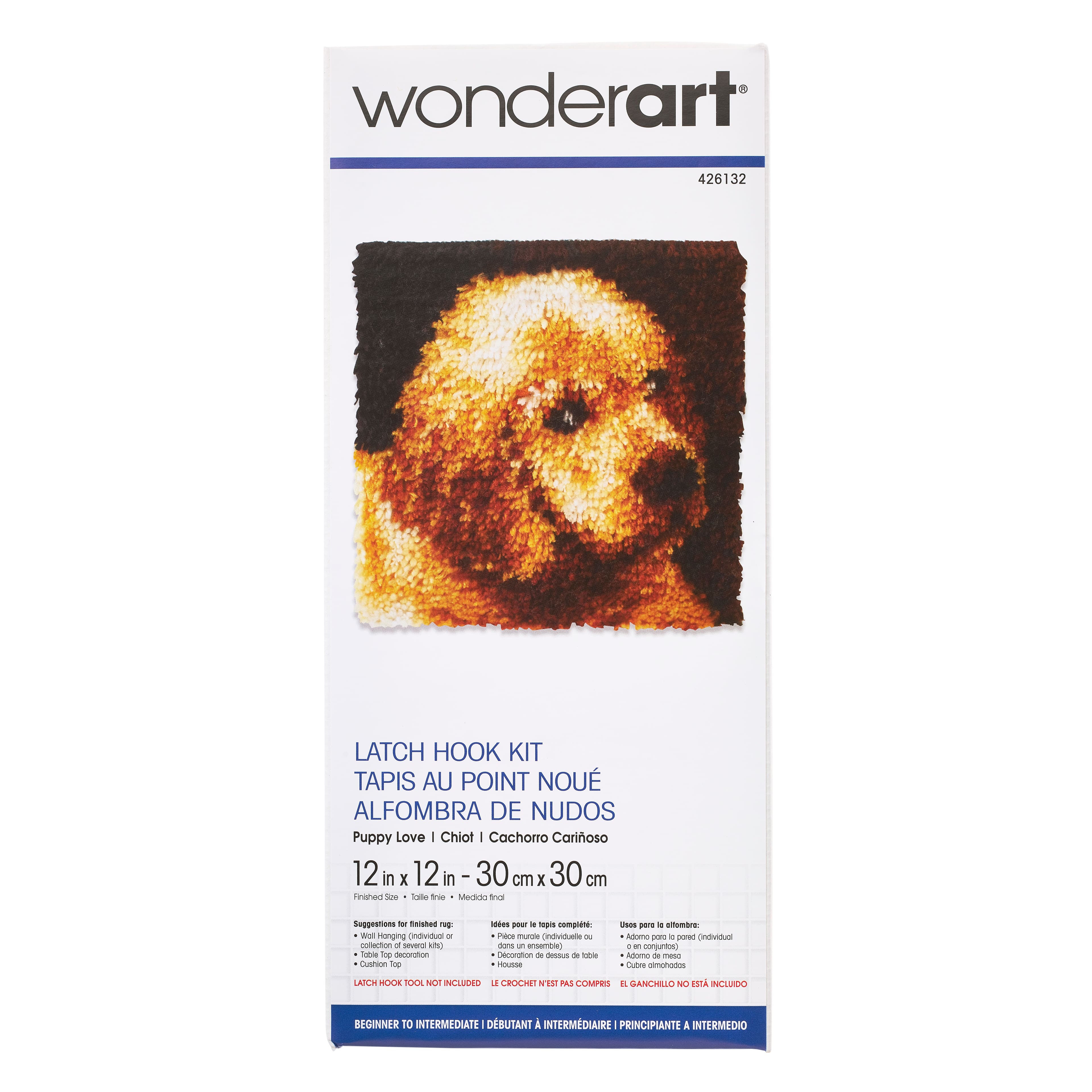 Wonderart&#xAE; Puppy Love Latch Hook Kit