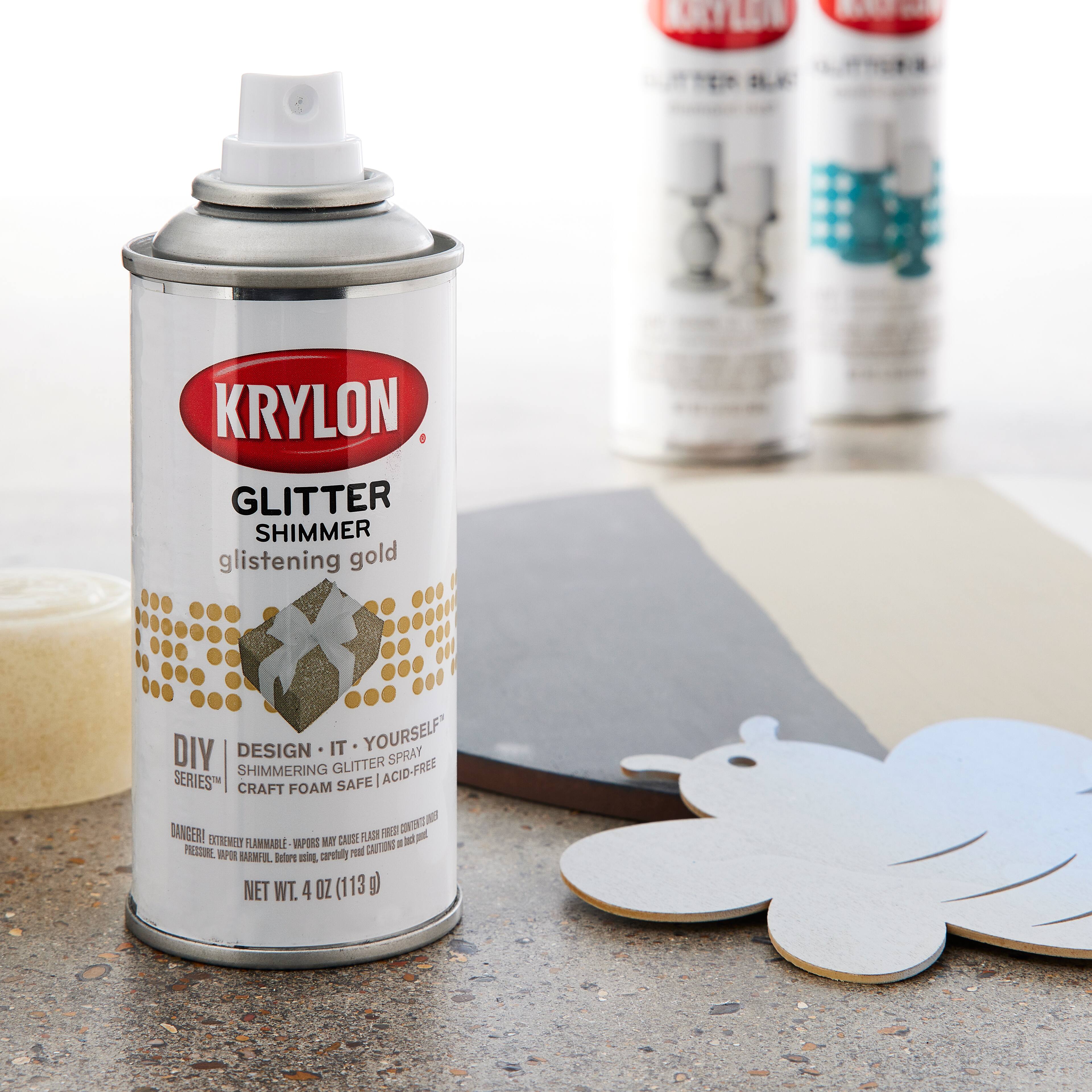 Krylon® Glitter Shimmer Spray Paint Michaels