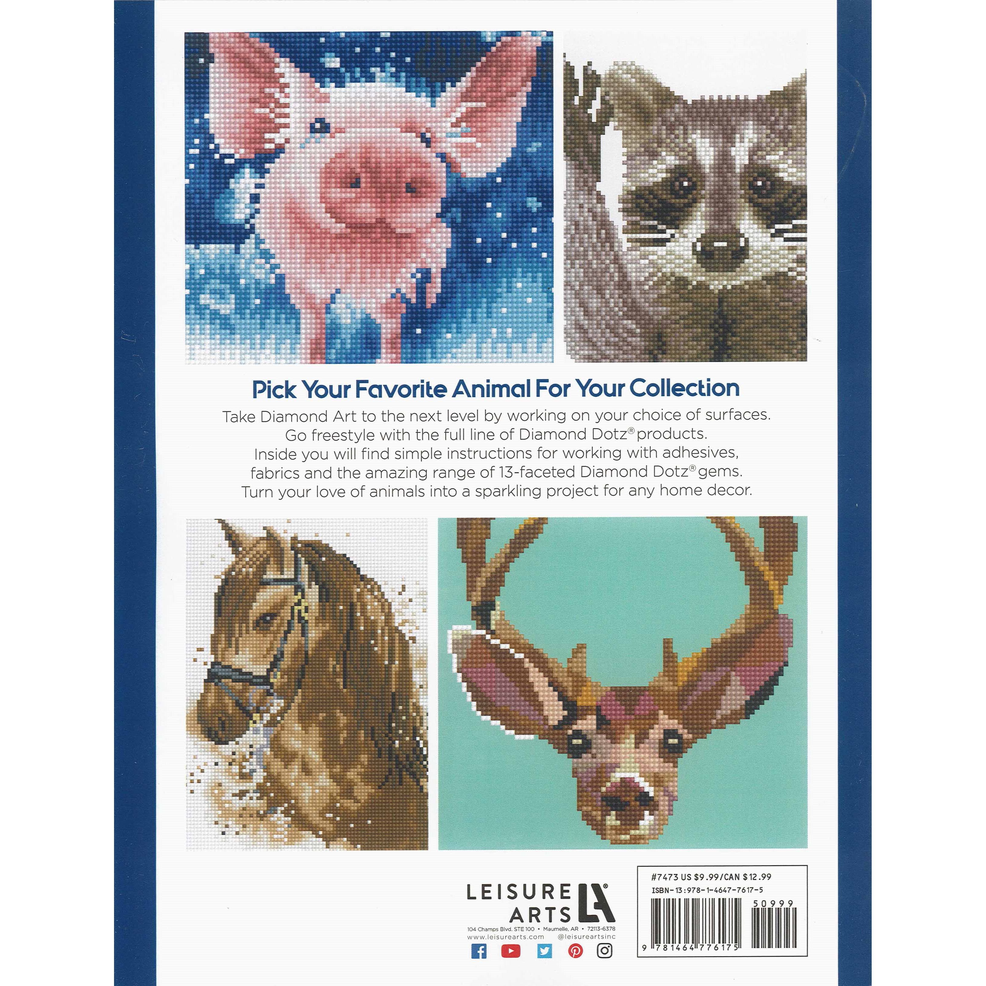 Diamond Art Animals Painting Charts & Idea Book