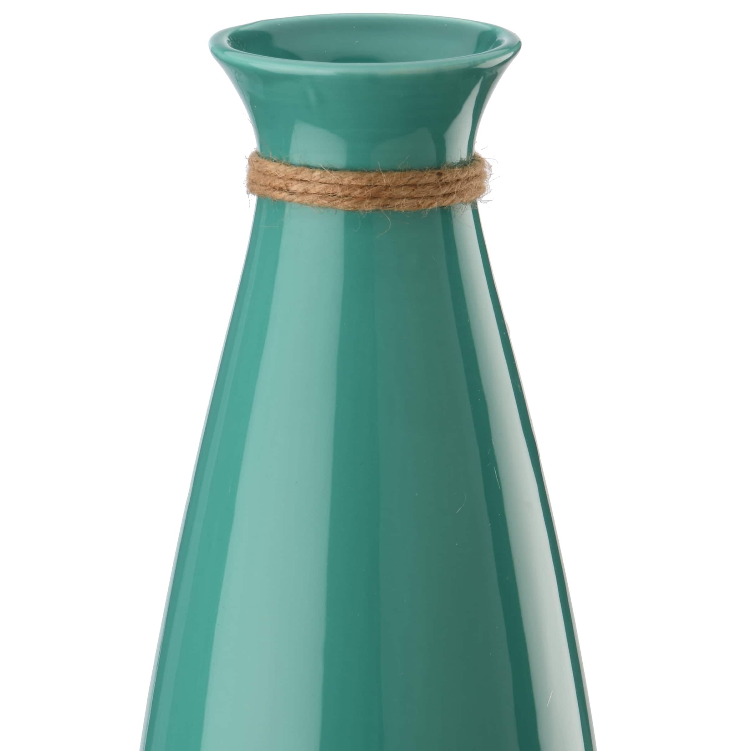 10" Porcelain Vase with Starfish