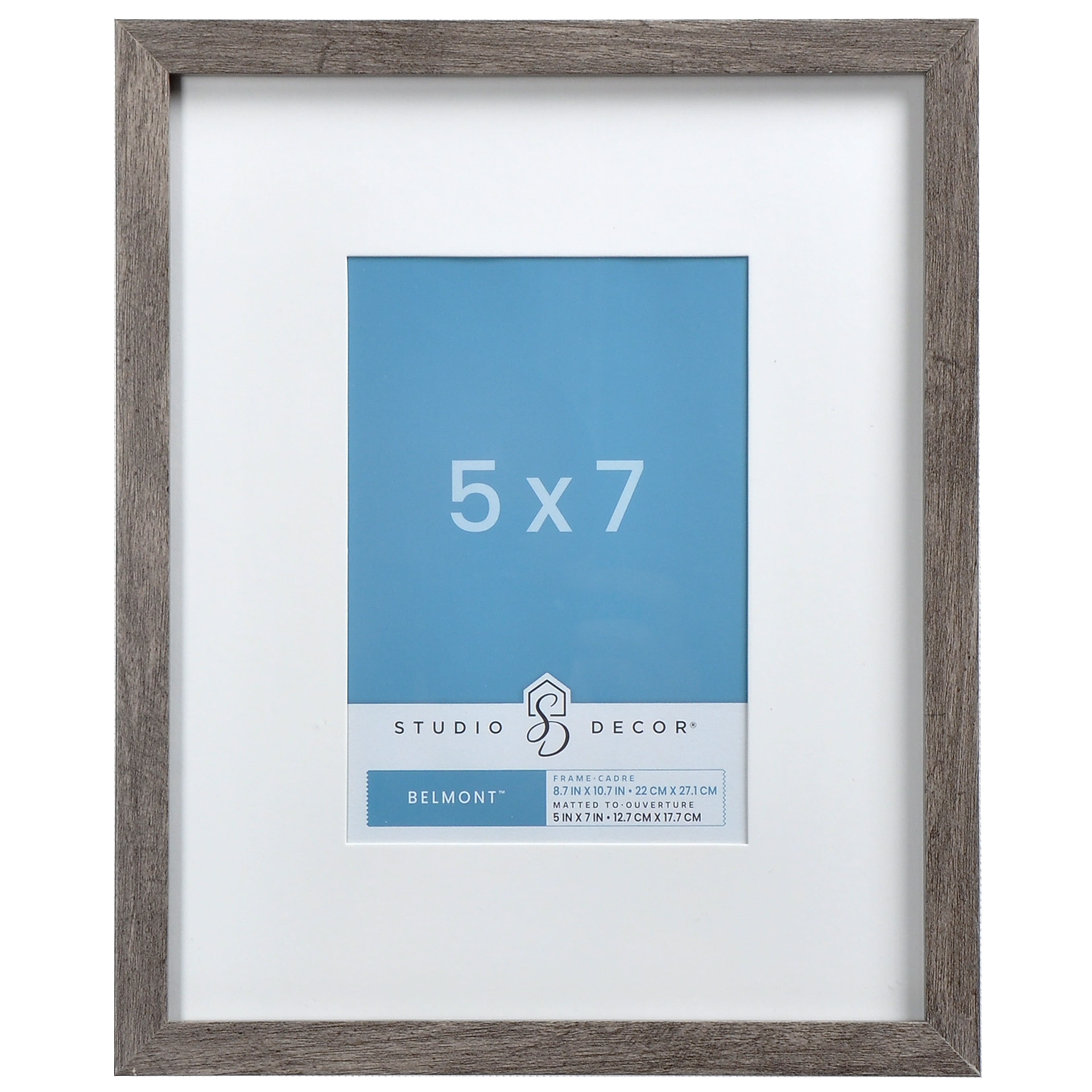 Narrow Belmont Frame with Mat by Studio Décor® | Michaels