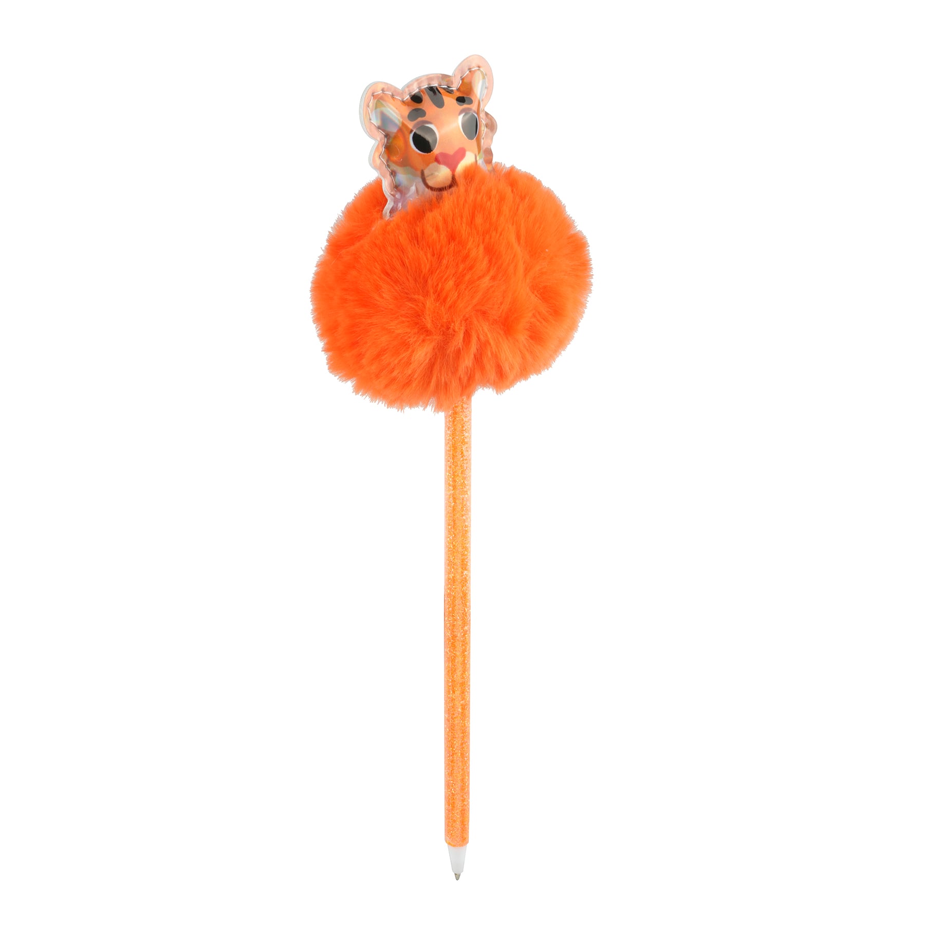 Orange Tiger Pom Pom Novelty Pen by Creatology&#x2122;