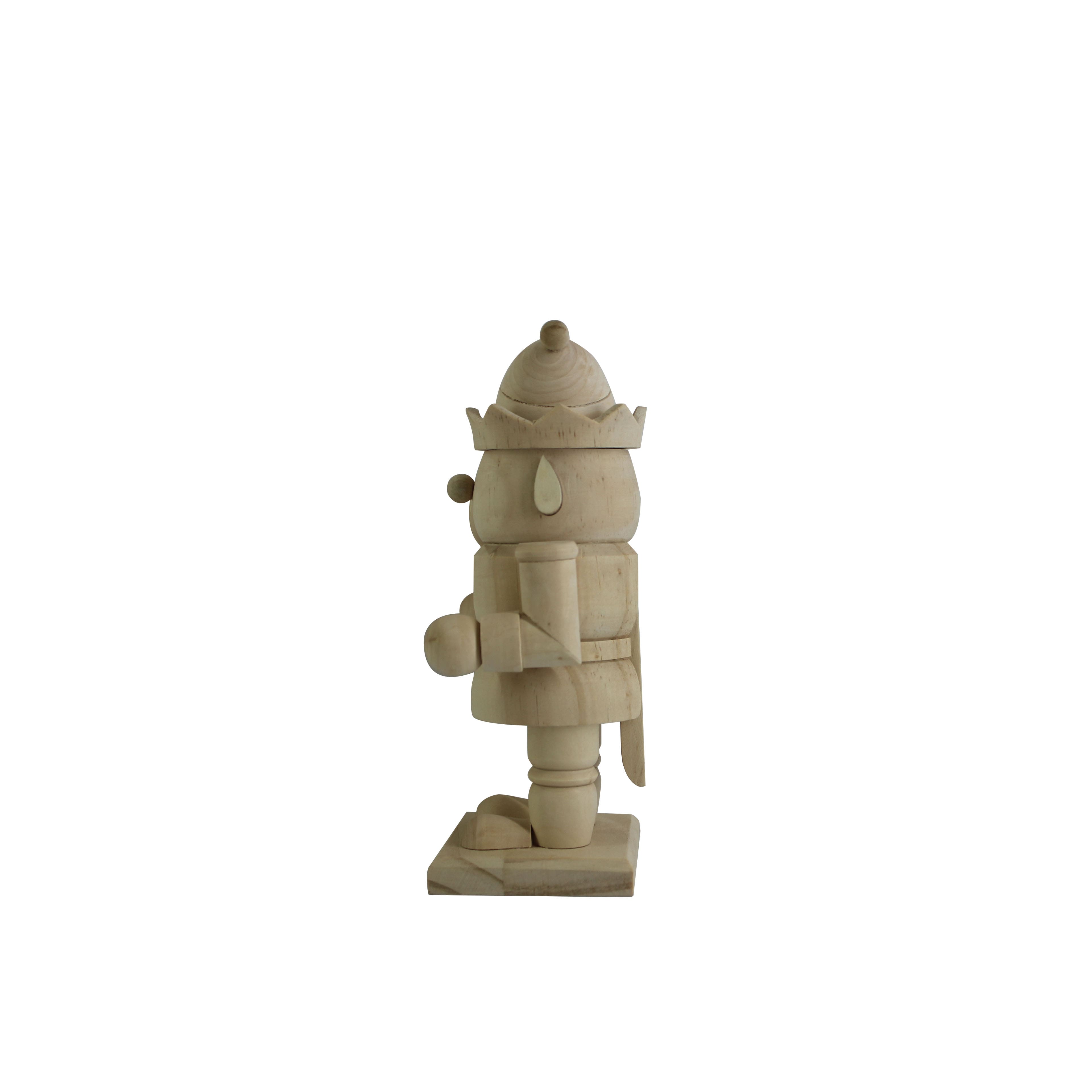 7&#x22; Christmas Elf with Lollipop DIY Pinewood Nutcracker by Make Market&#xAE;
