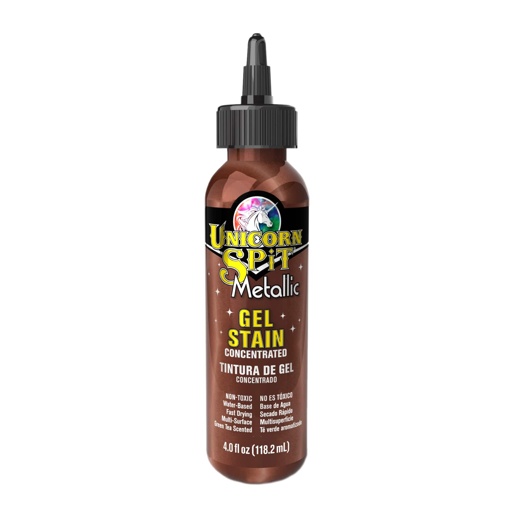 6 Pack: Unicorn SPiT&#xAE; Metallic Gel Stain, 4oz.