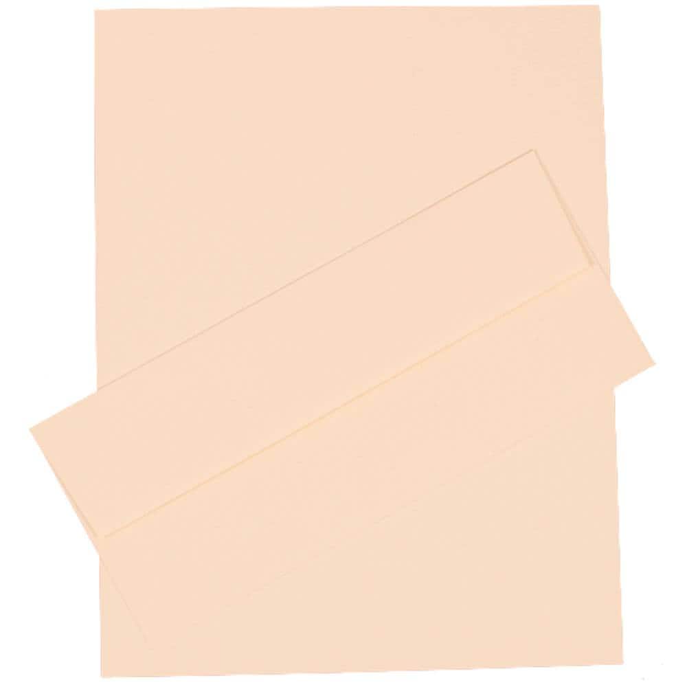 JAM Paper #10 Strathmore Business Stationery Set, 100ct.