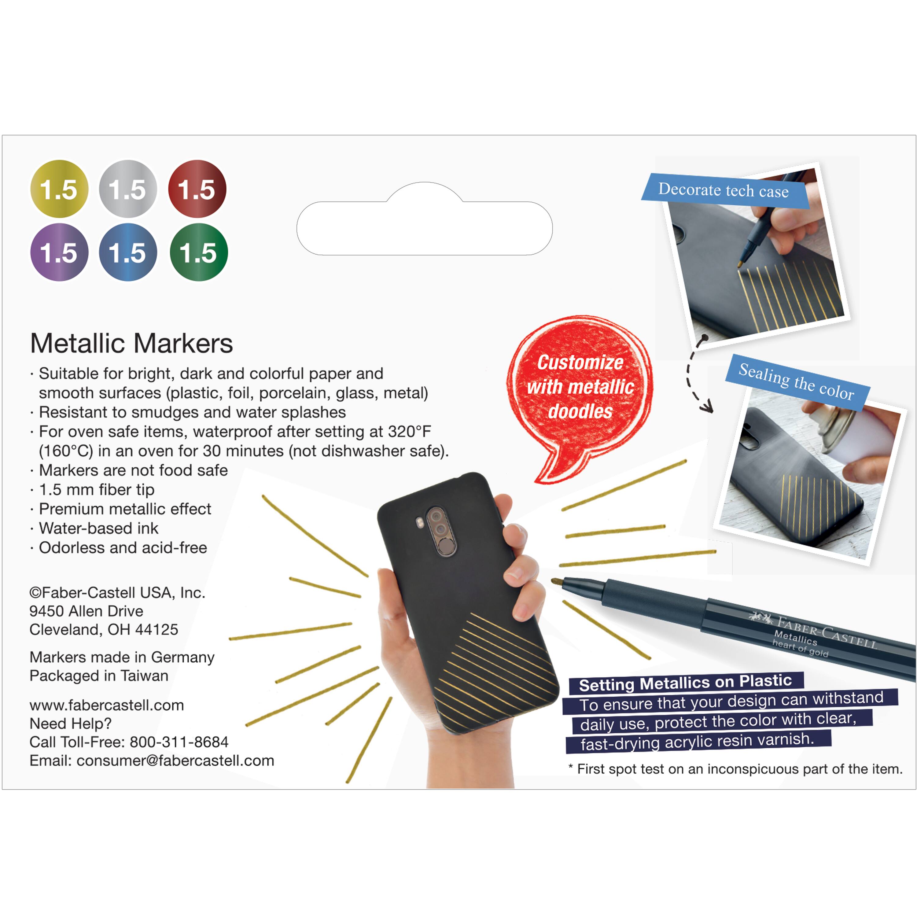 Faber-Castell&#xAE; Metallic Markers