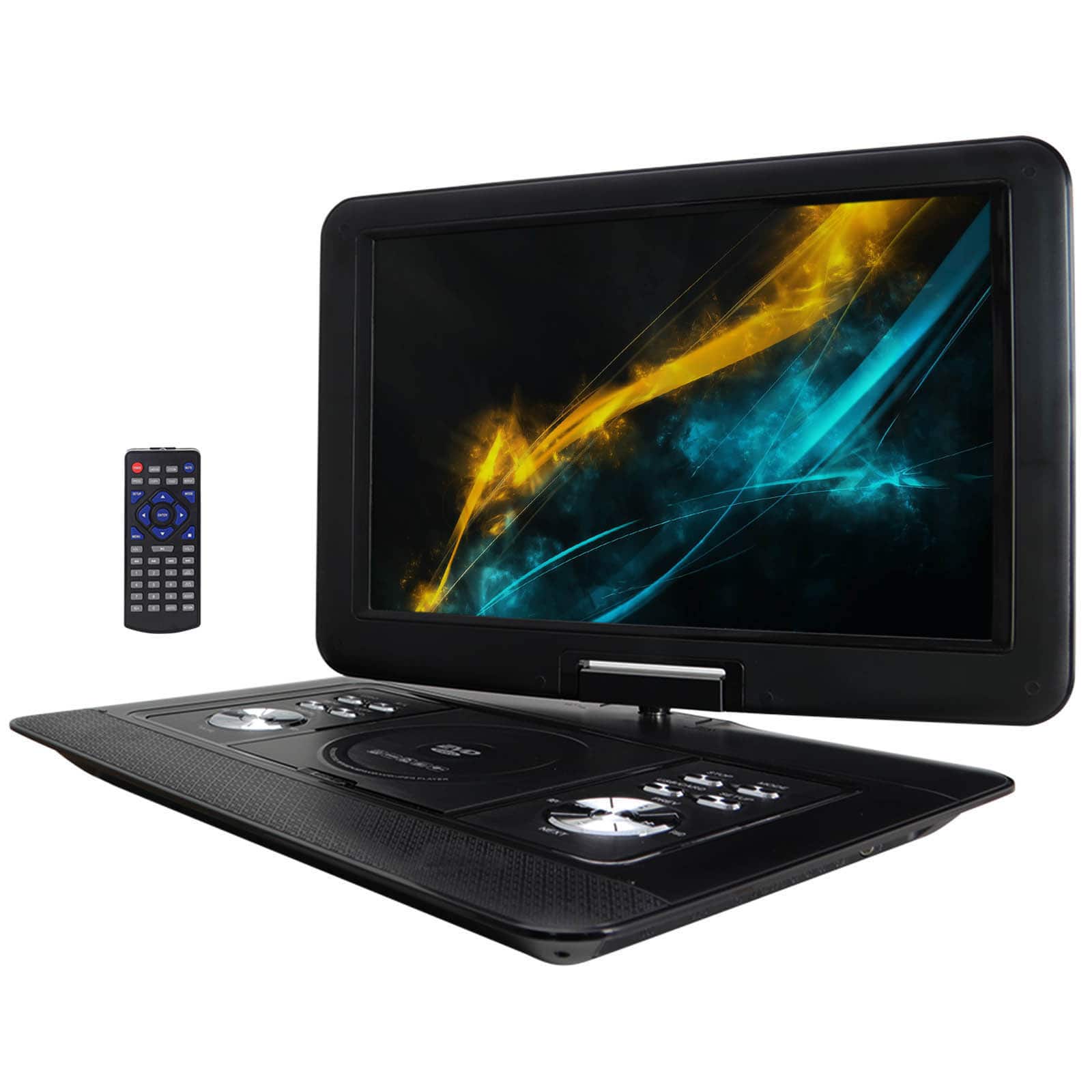 Trexonic 15.4&#x22; Portable DVD Player with Swivel LCD Screen