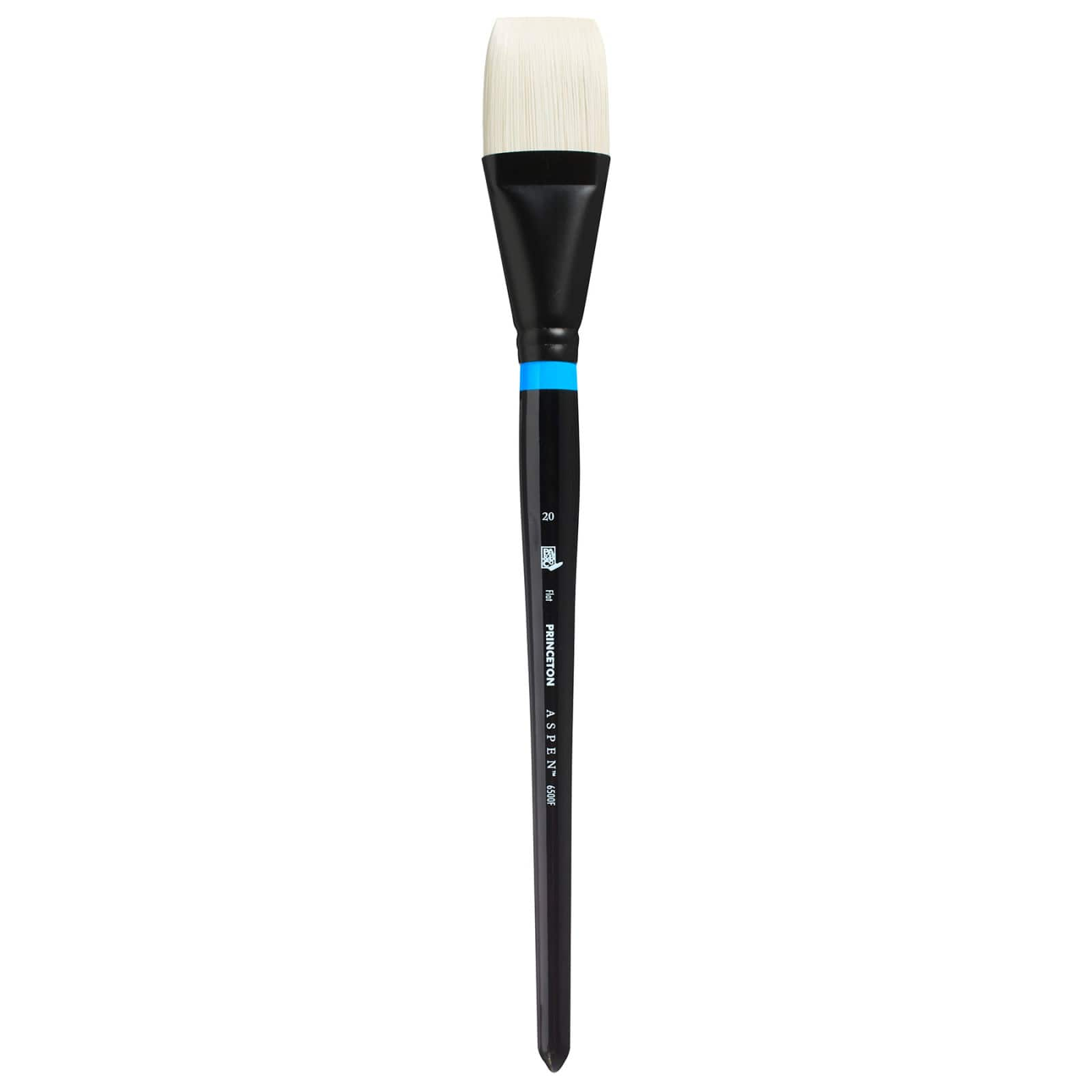 Princeton™ Aspen™ Synthetic Long Handle Flat Brush