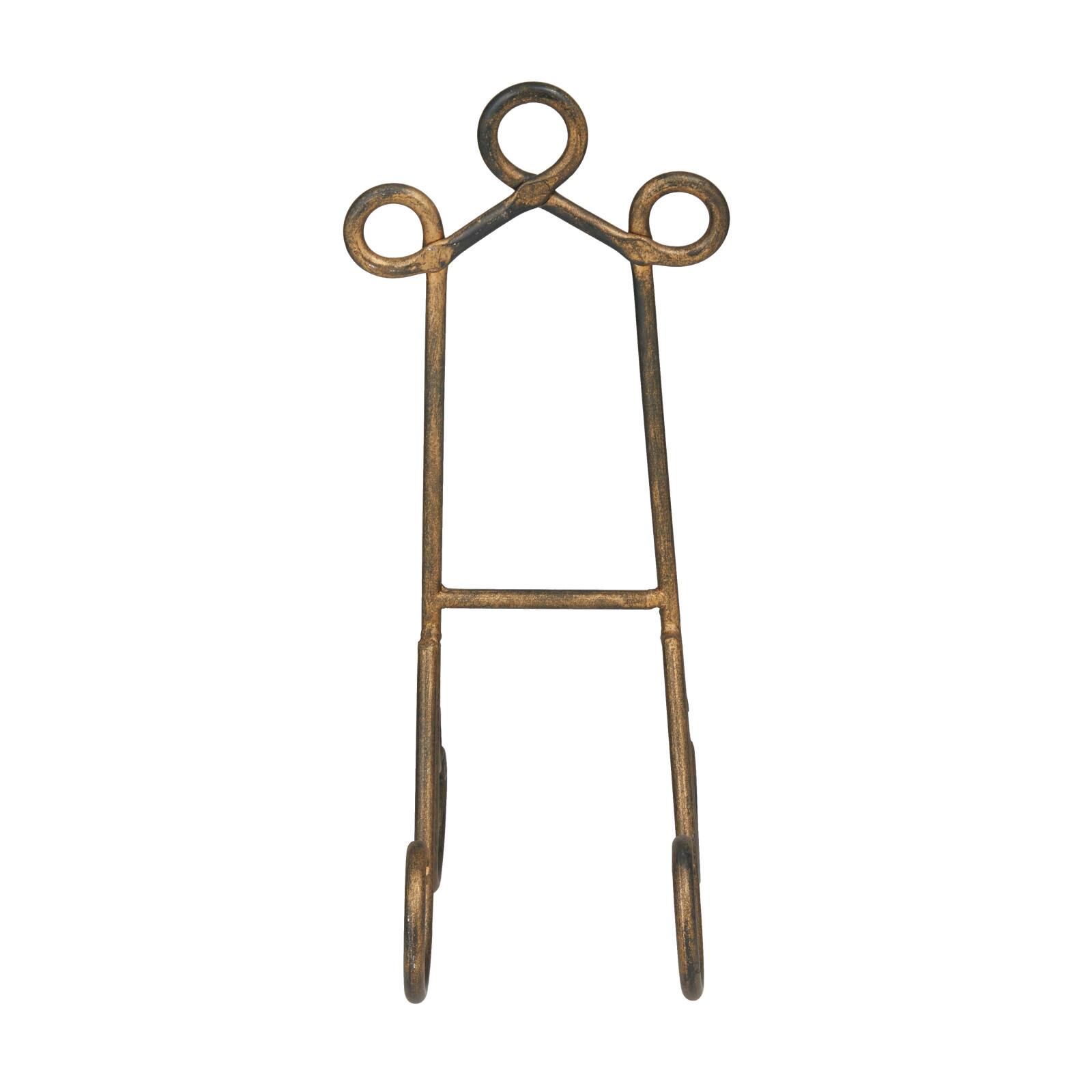 16&#x22; Gold Metal Traditional Easel