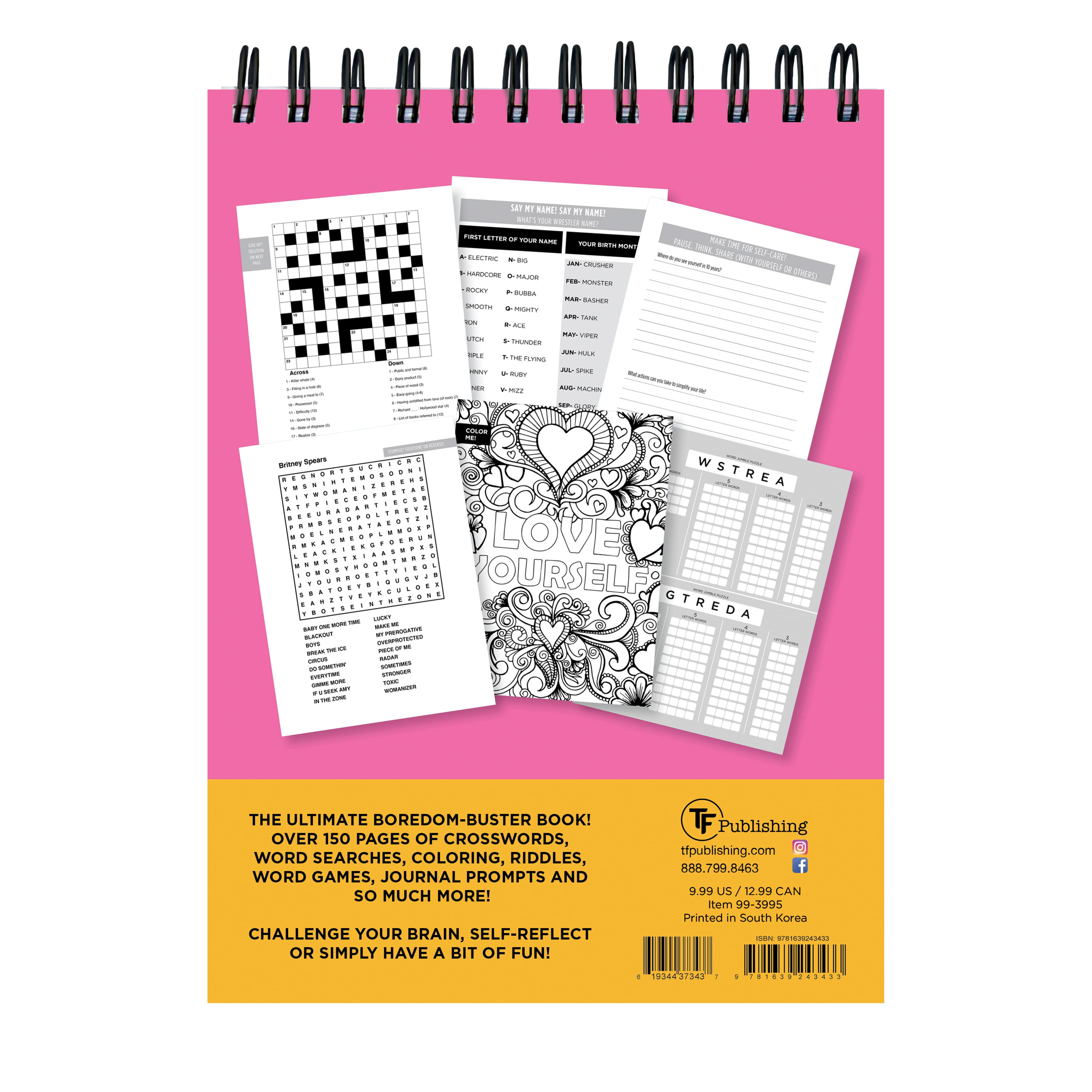 TF Publishing Stay Positive Assorted Puzzle Book