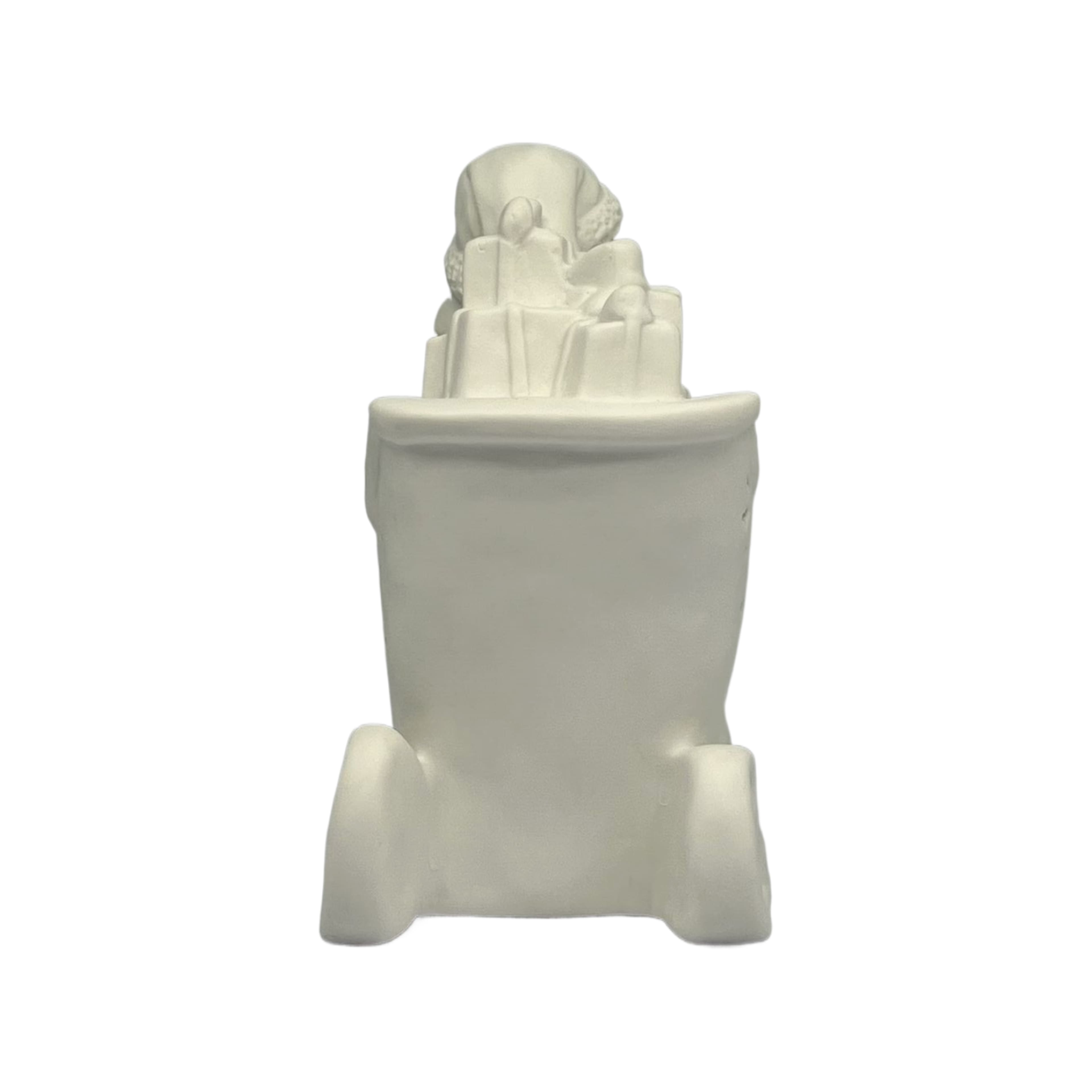 7.5&#x22; LED DIY Ceramic Santa&#x27;s Sleigh D&#xE9;cor by Make Market&#xAE;