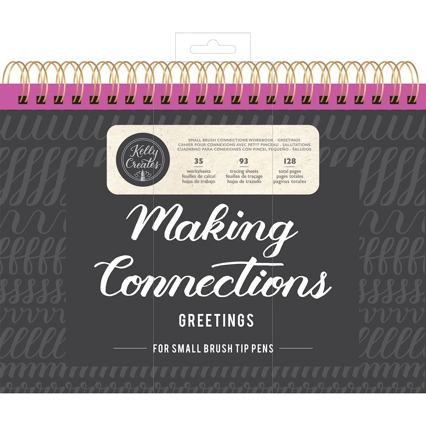 American Crafts™ Kelly Creates Small Brush Connections & Greetings Workbook | Michaels®