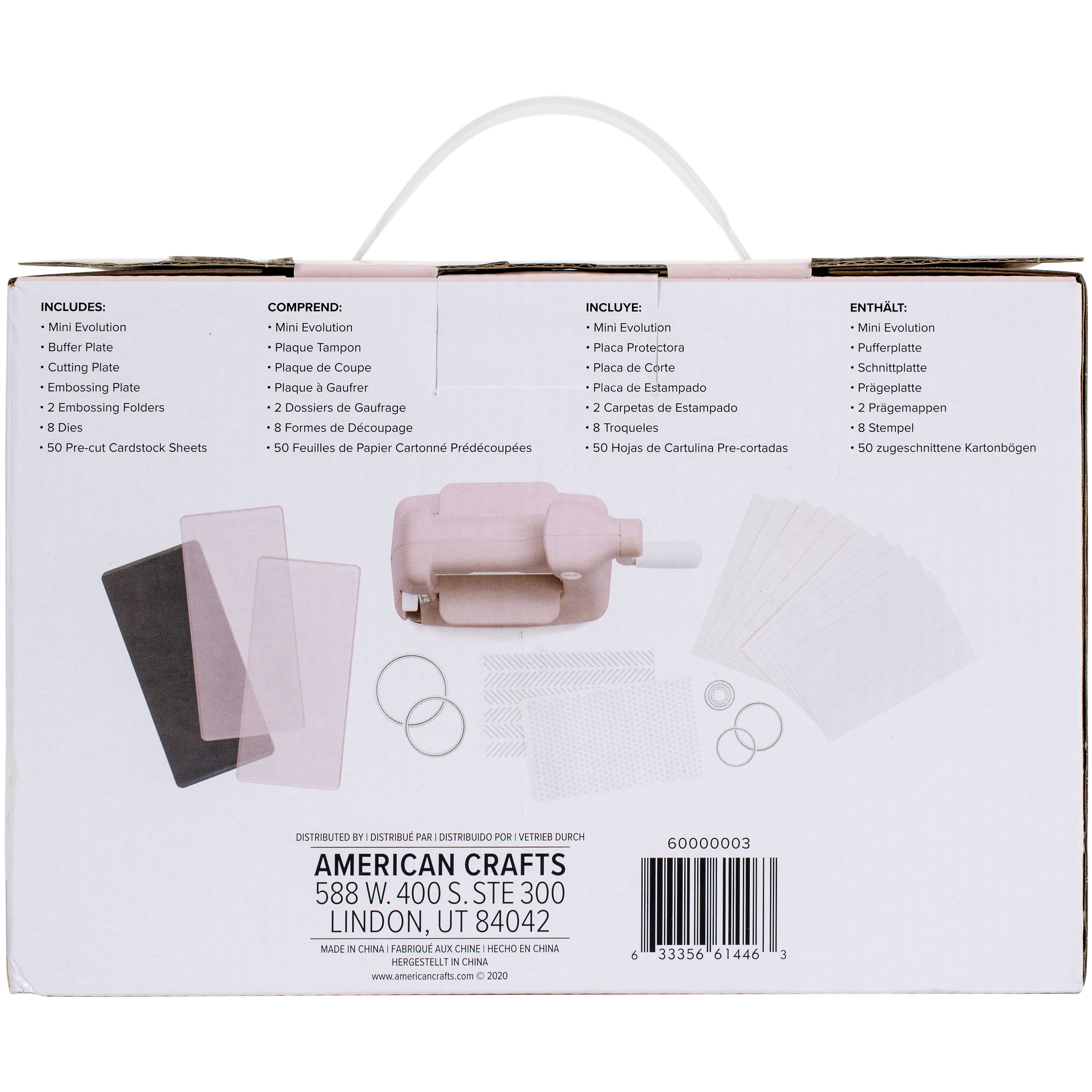 We R Memory Keepers&#xAE; Mini Evolution&#x2122; Pink Die Cut Machine Kit