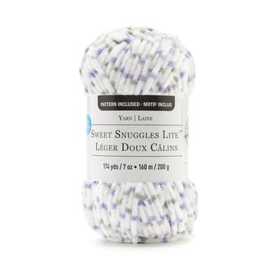 Sweet Snuggles Lite™ Variegated Striped Yarn by Loops & Threads®, Michaels