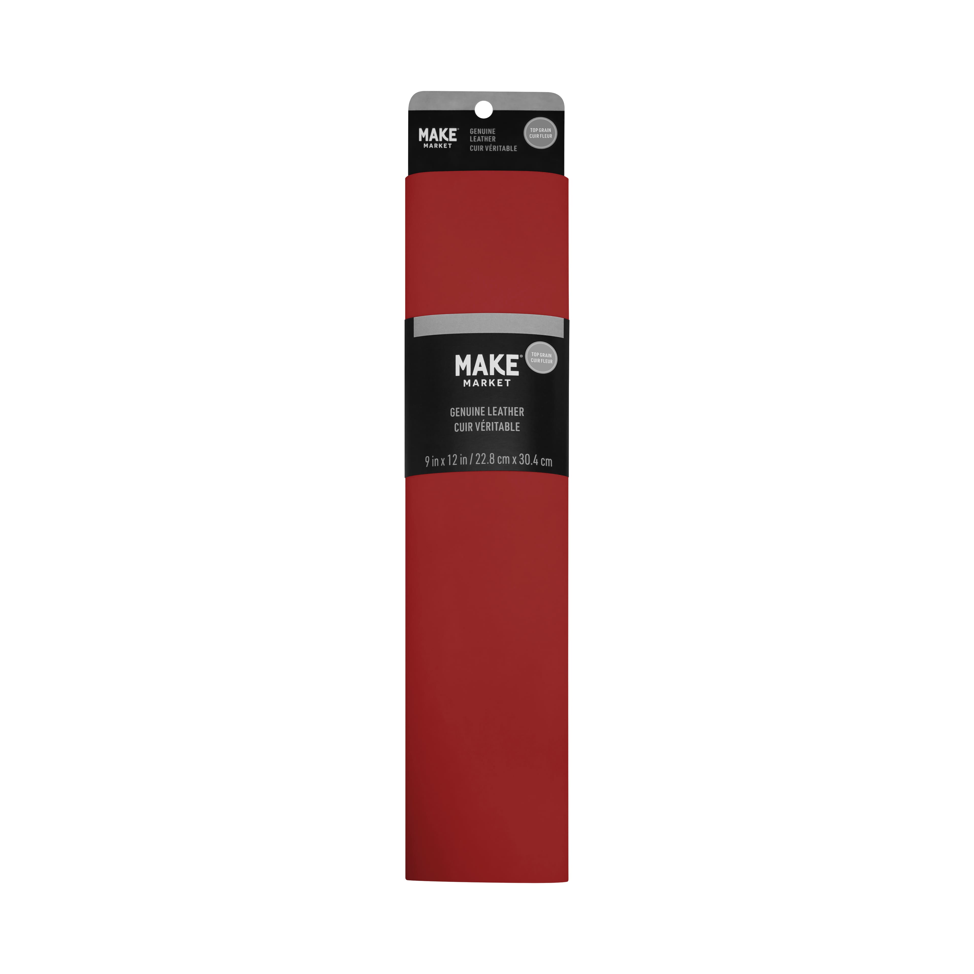 Red Genuine Leather by Make Market&#xAE;