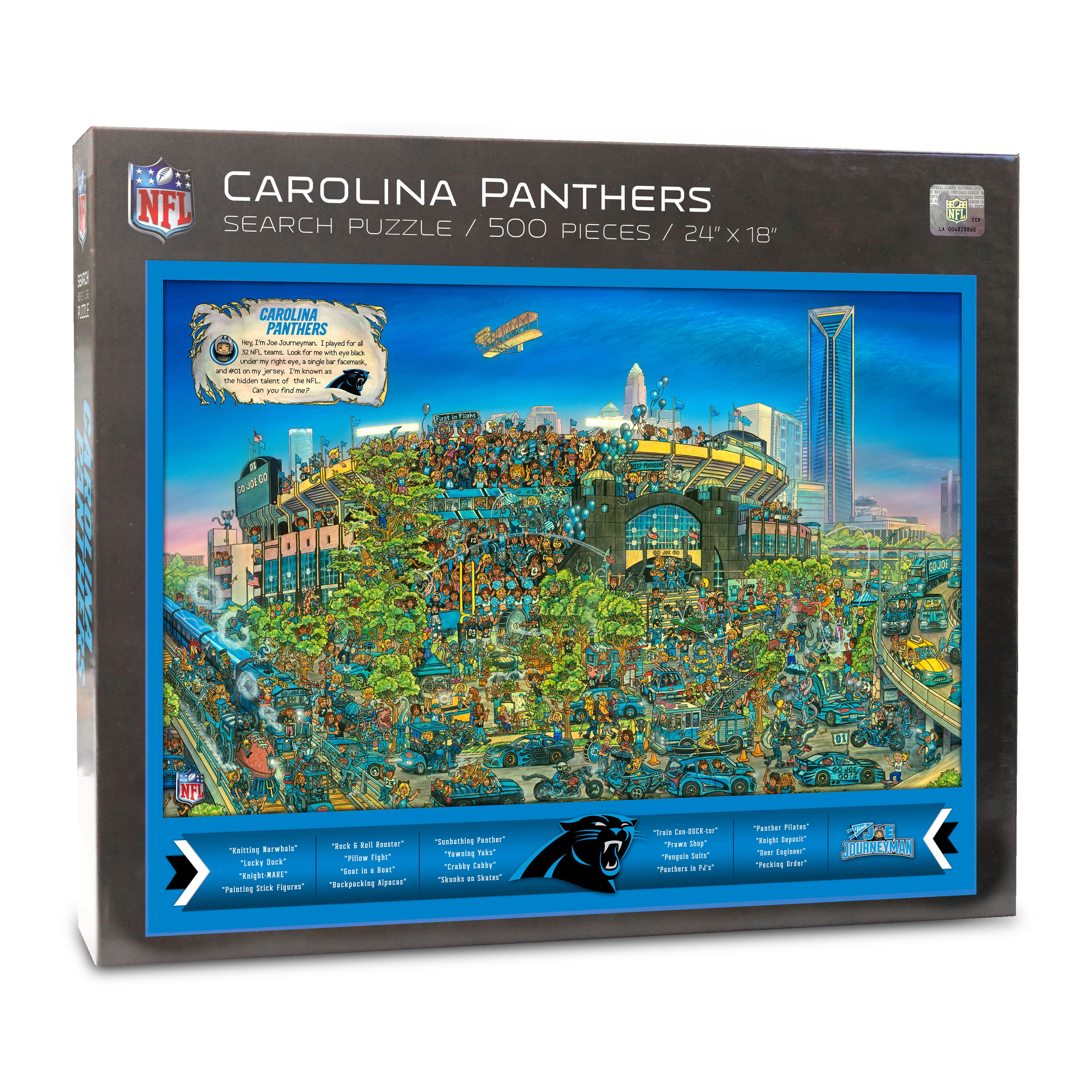 Joe Journeyman NFL 500 Piece Jigsaw Puzzle