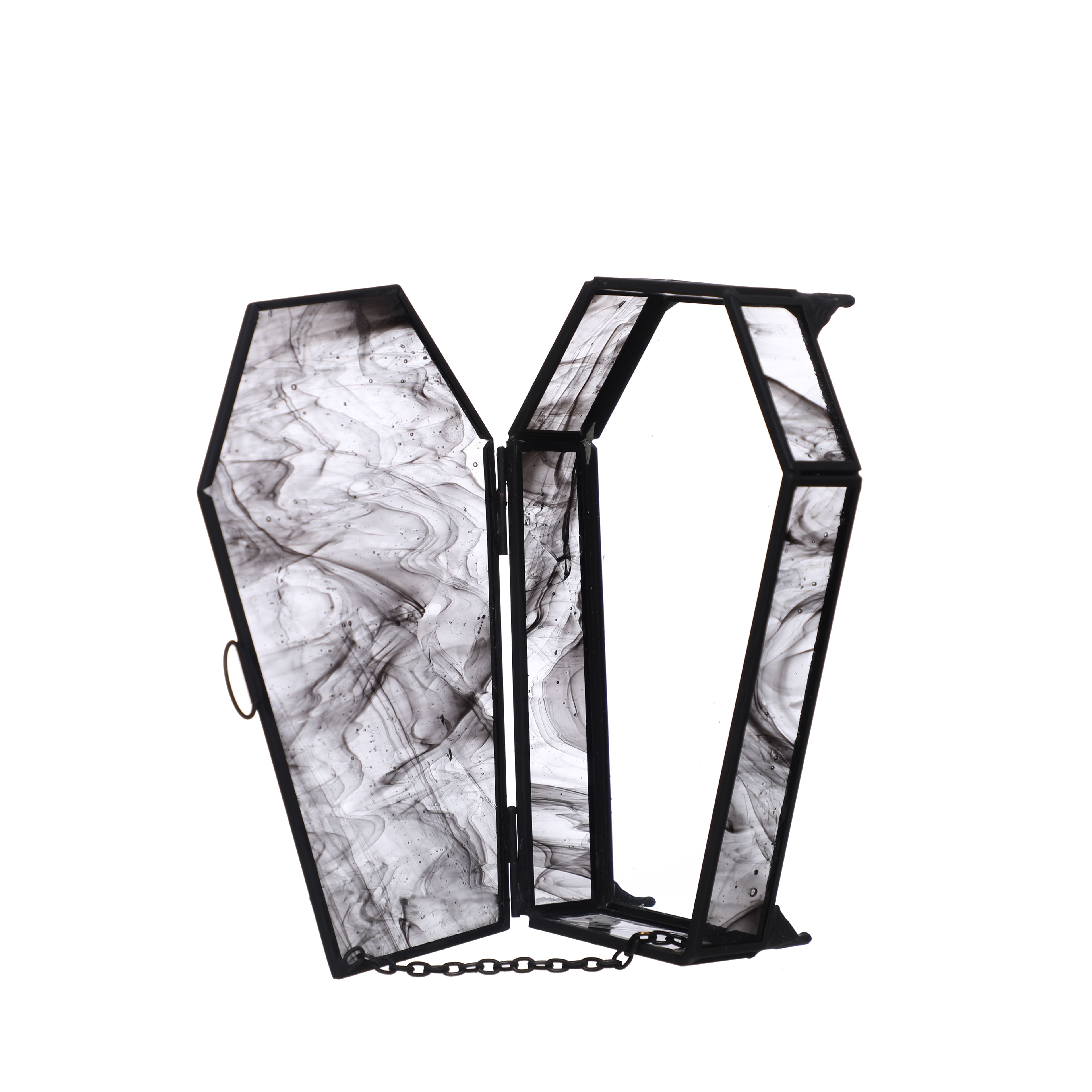 7&#x22; Glass Coffin Box Tabletop D&#xE9;cor by Ashland&#xAE;