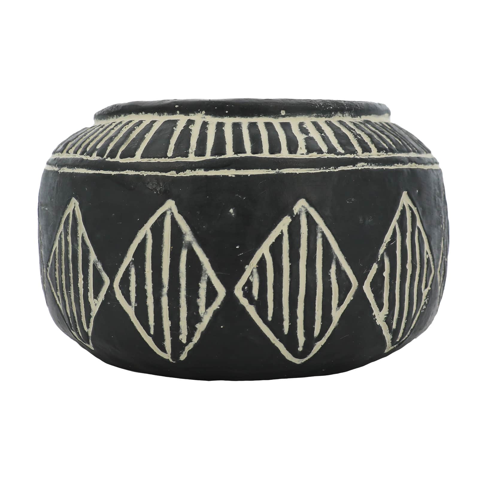 6.5&#x22; Geometric Print Decorative Container by Ashland&#xAE;