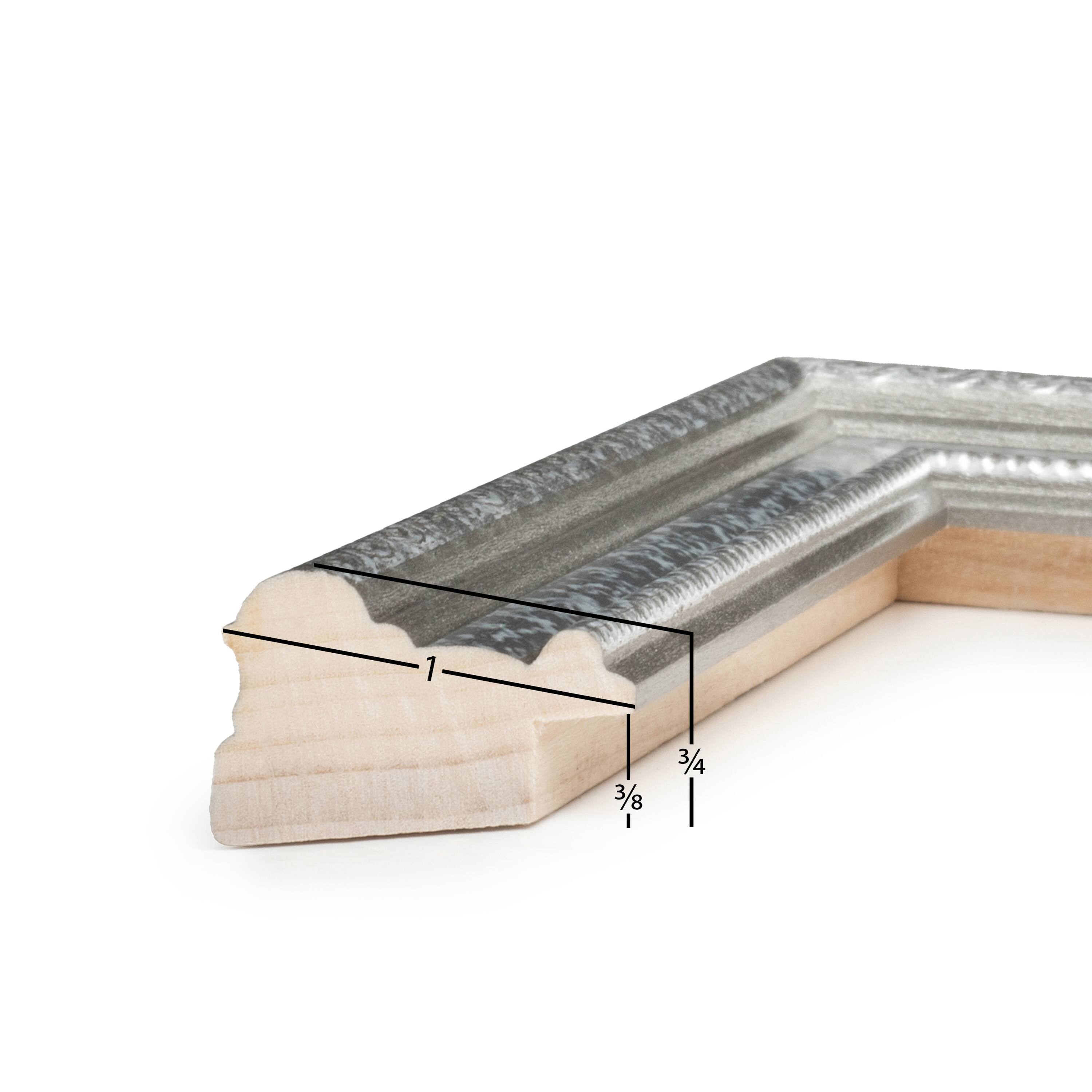 Frame USA American Value Medium Silver Single Image Picture Frame