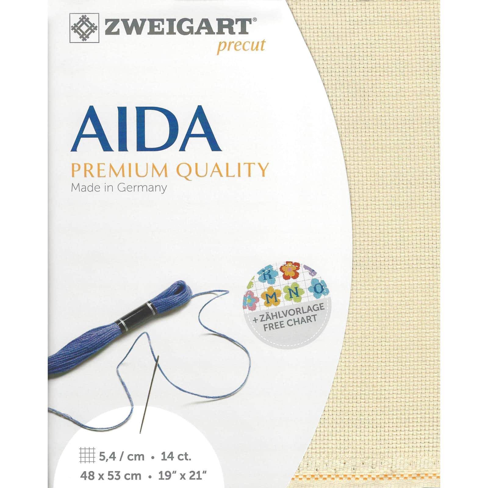 Zweigart® Stern-Aida 14 Count Pre-Cut Fabric