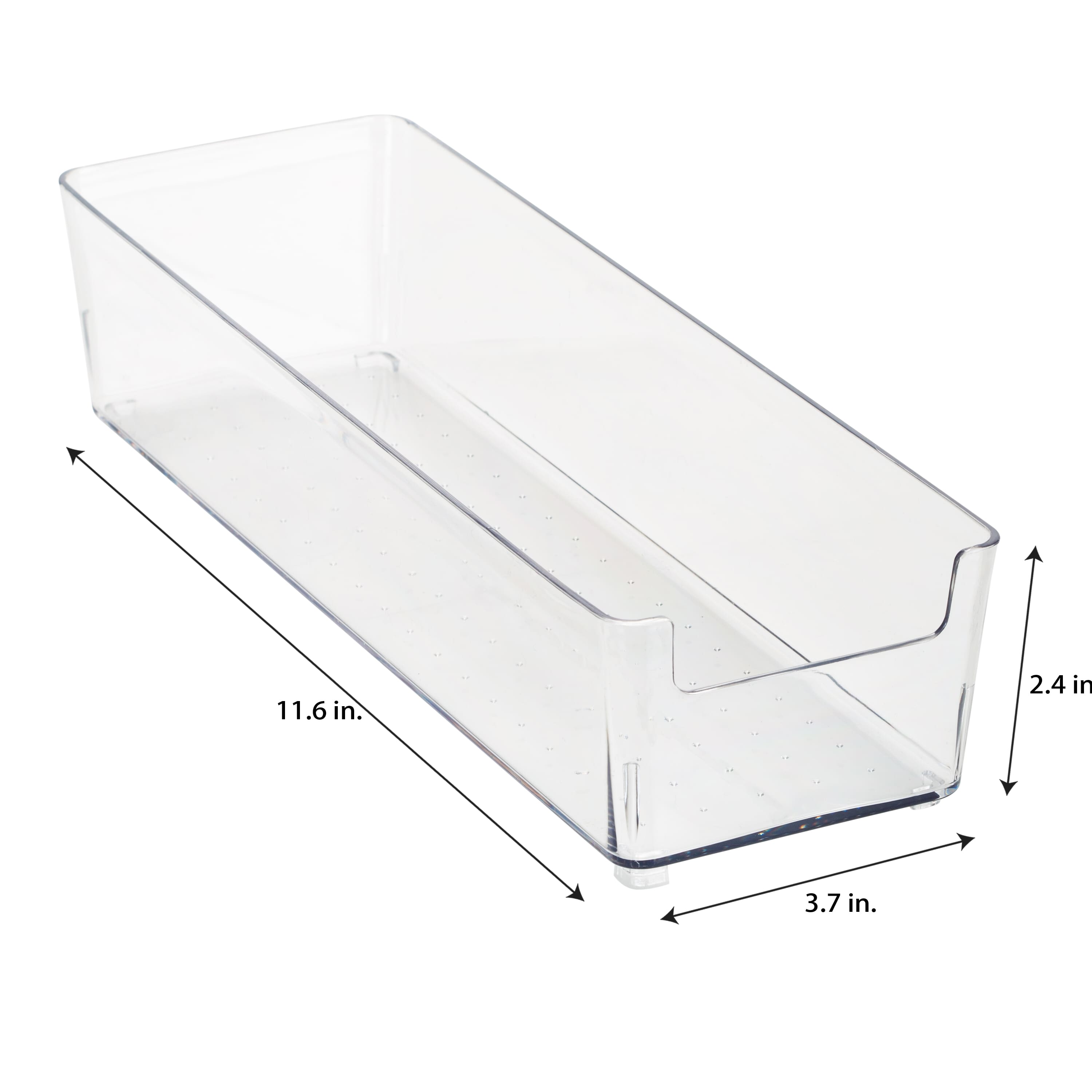Simplify Medium Rectangular Drawer Organizer Bins, 2ct.