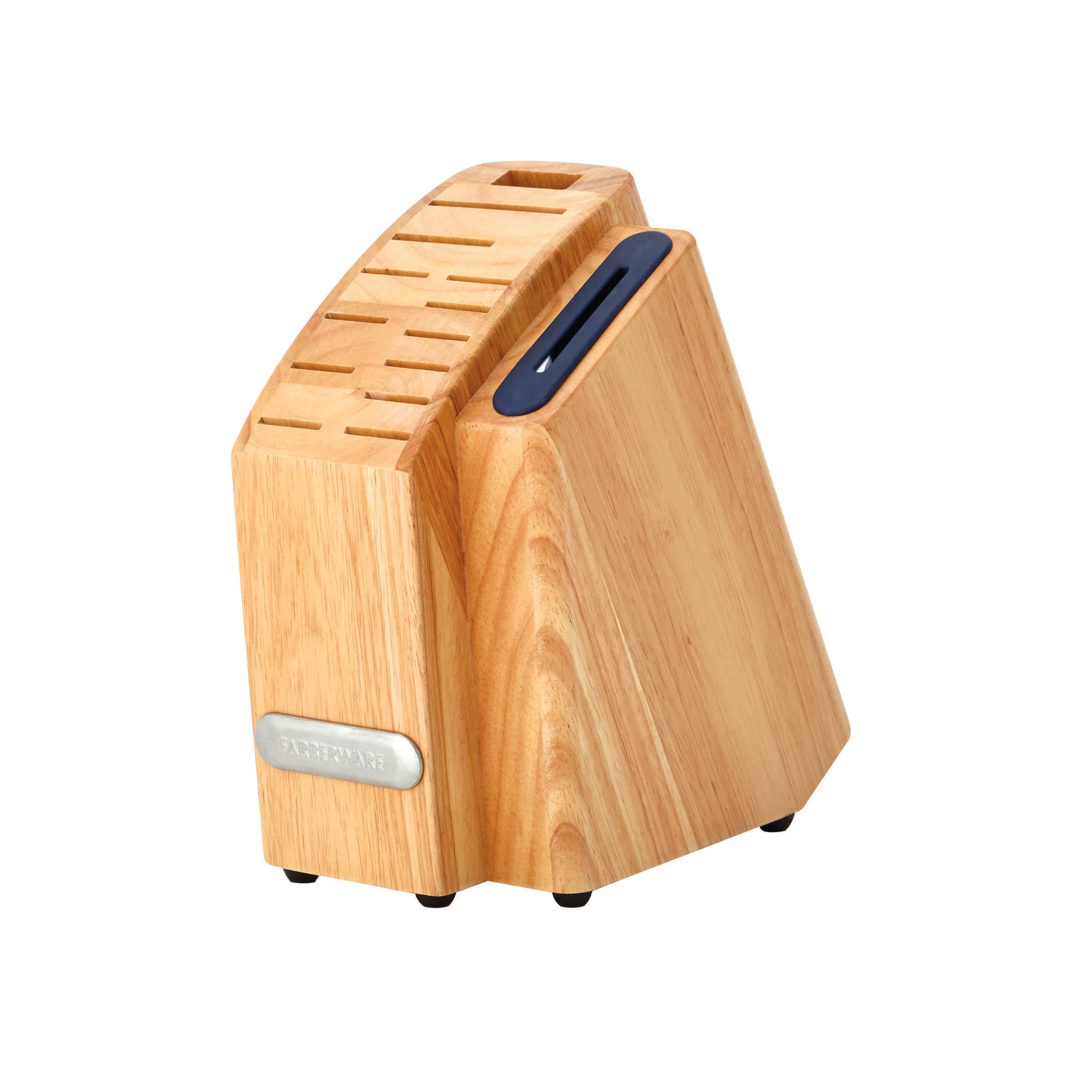 Farberware EdgeKeeper Ink Blue 14-Piece Slim Cutlery Set