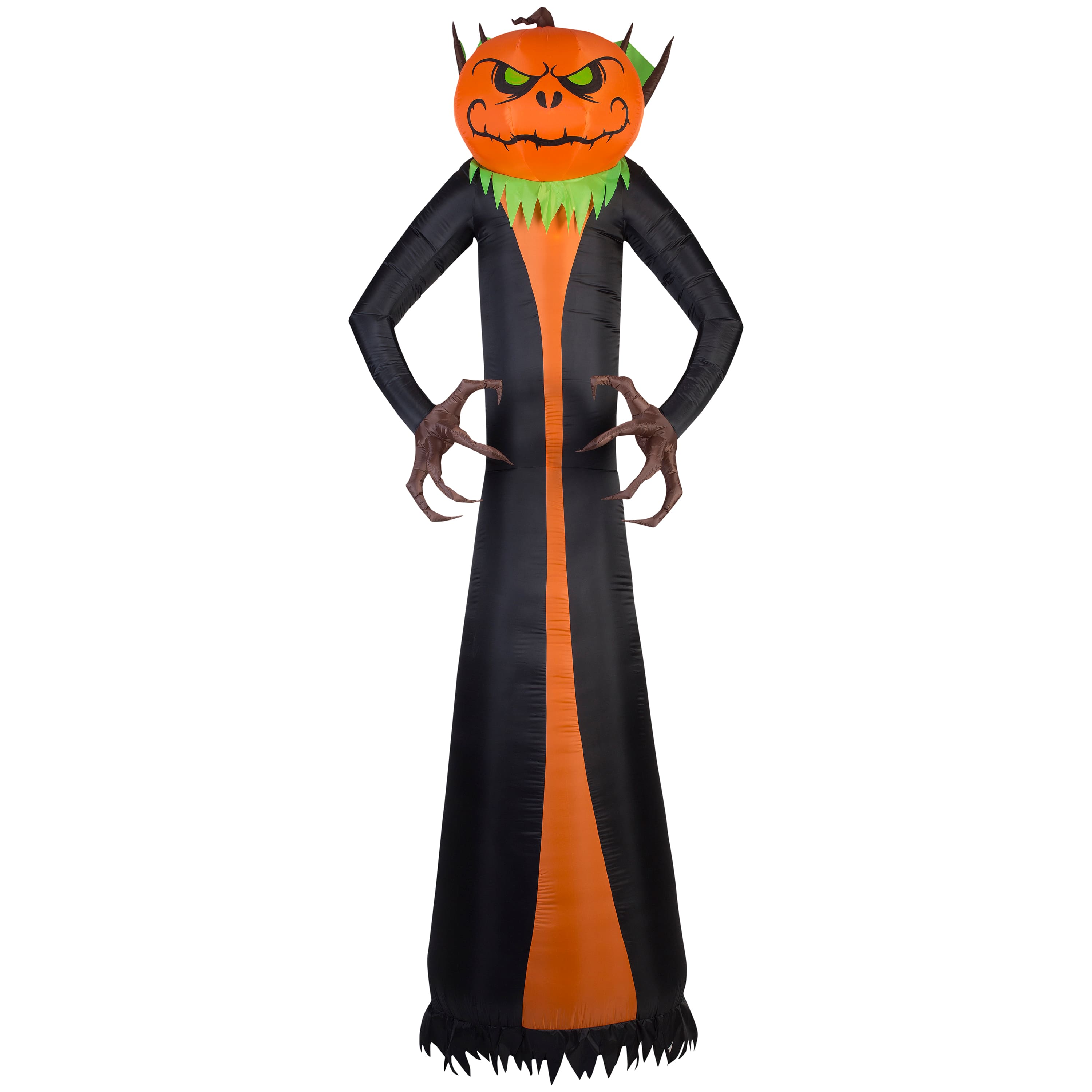 12ft. Airblown&#xAE; Inflatable Giant Halloween Jack-O&#x27;-Lantern Reaper with Psychedelic Spirals of Light
